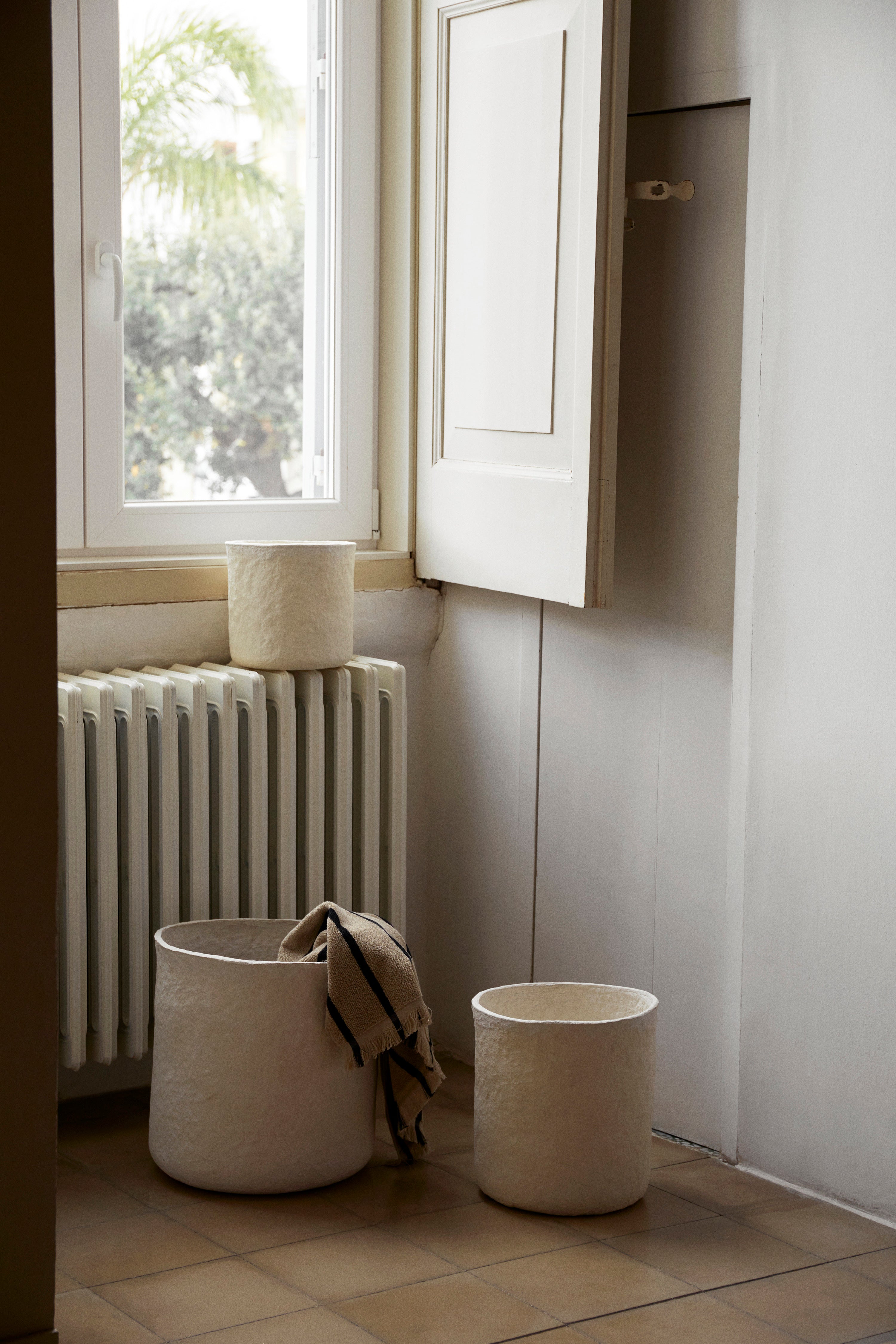 VARY White Basket Set