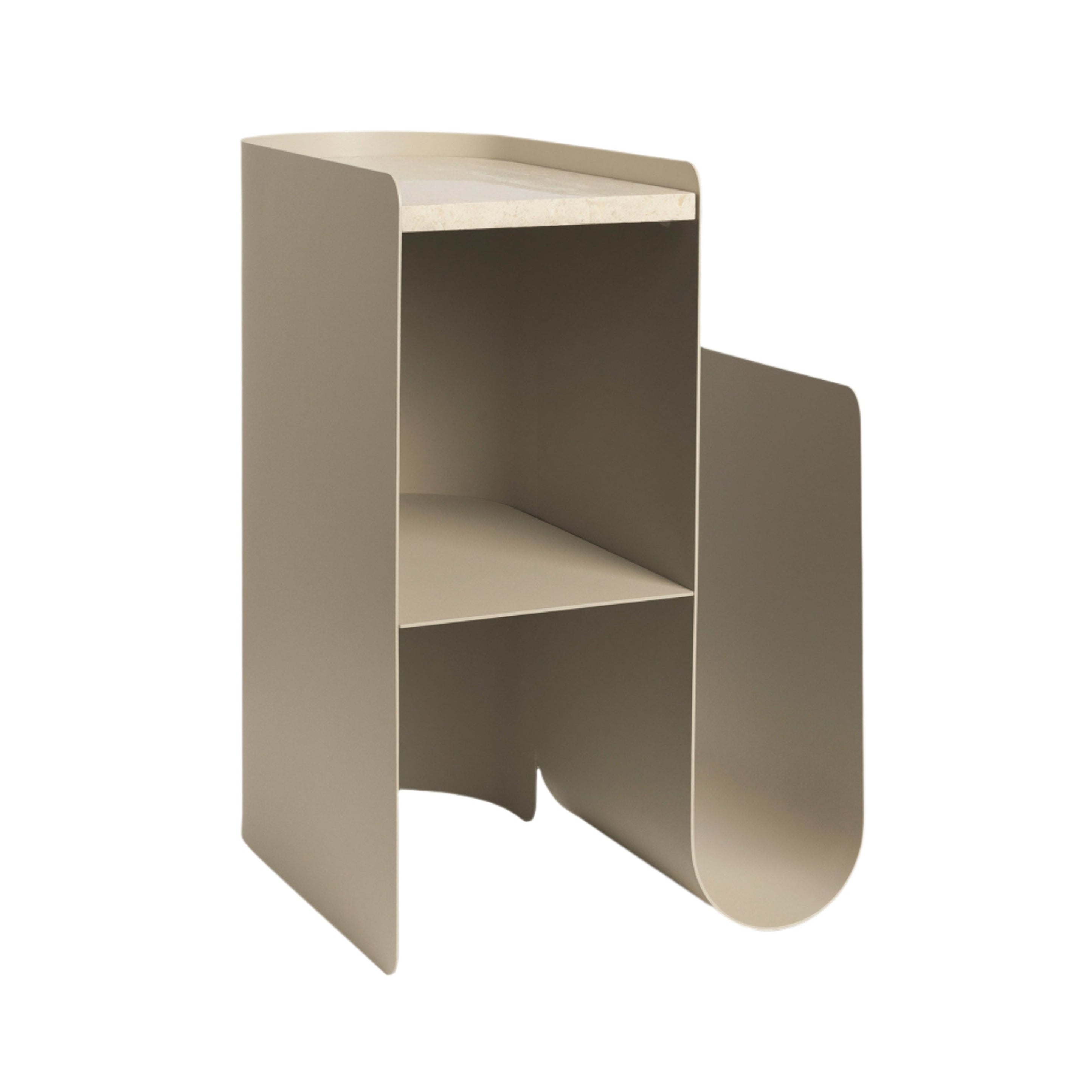 VAULT Beistelltisch beige