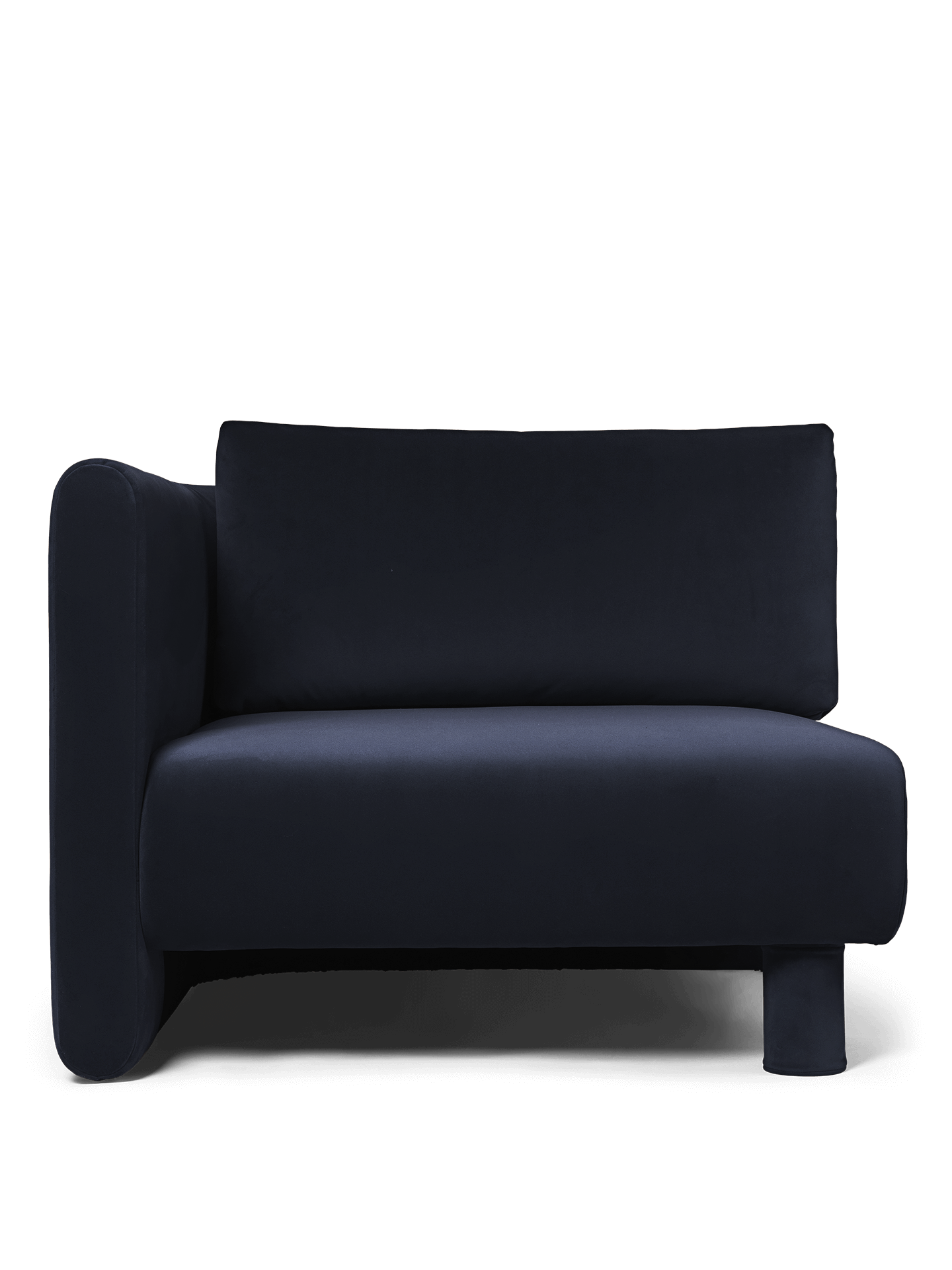Dase -modulares Sofa - links -Handelement gepolstert