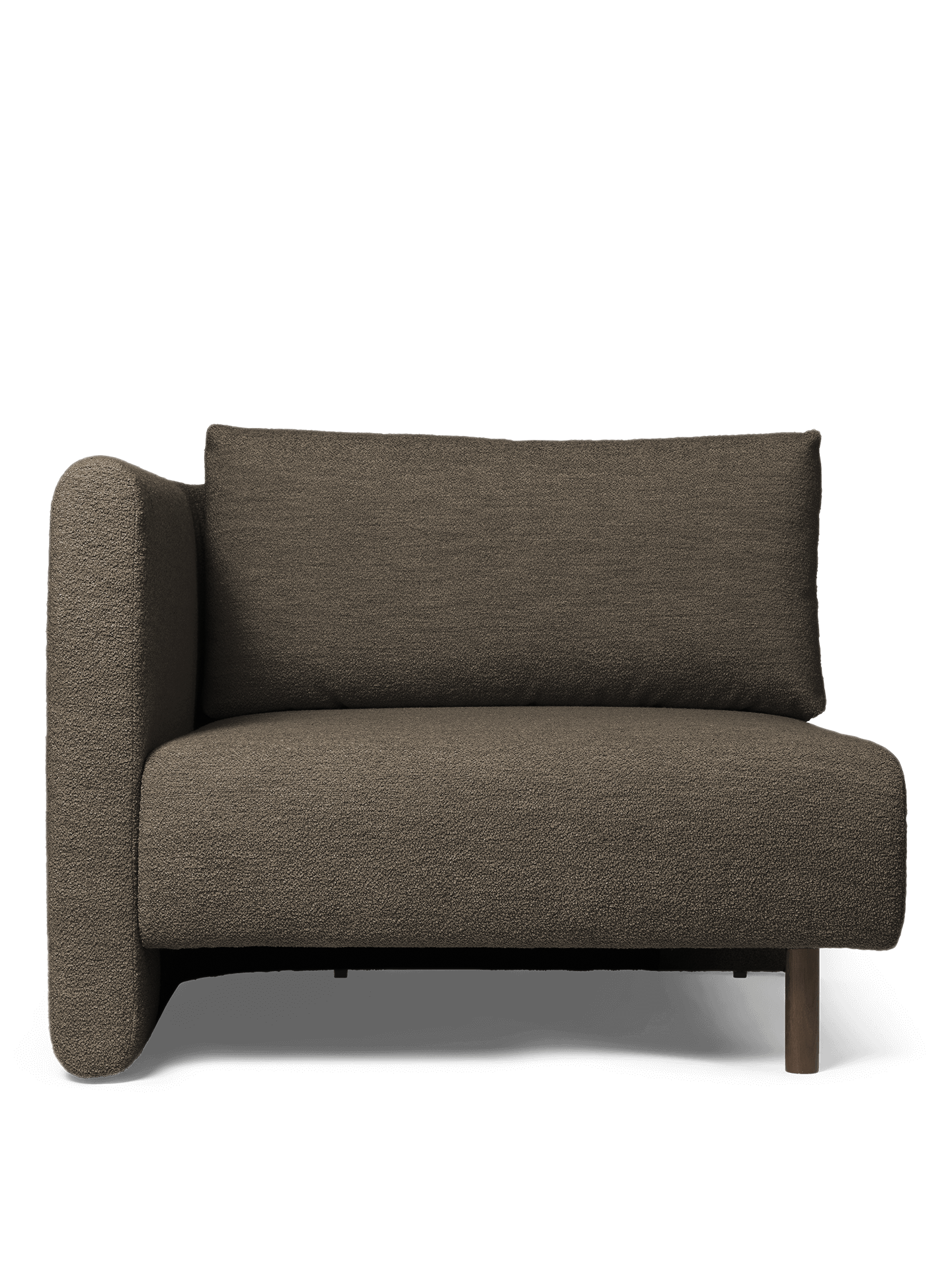 Dase -modulares Sofa - links -Handelement gepolstert