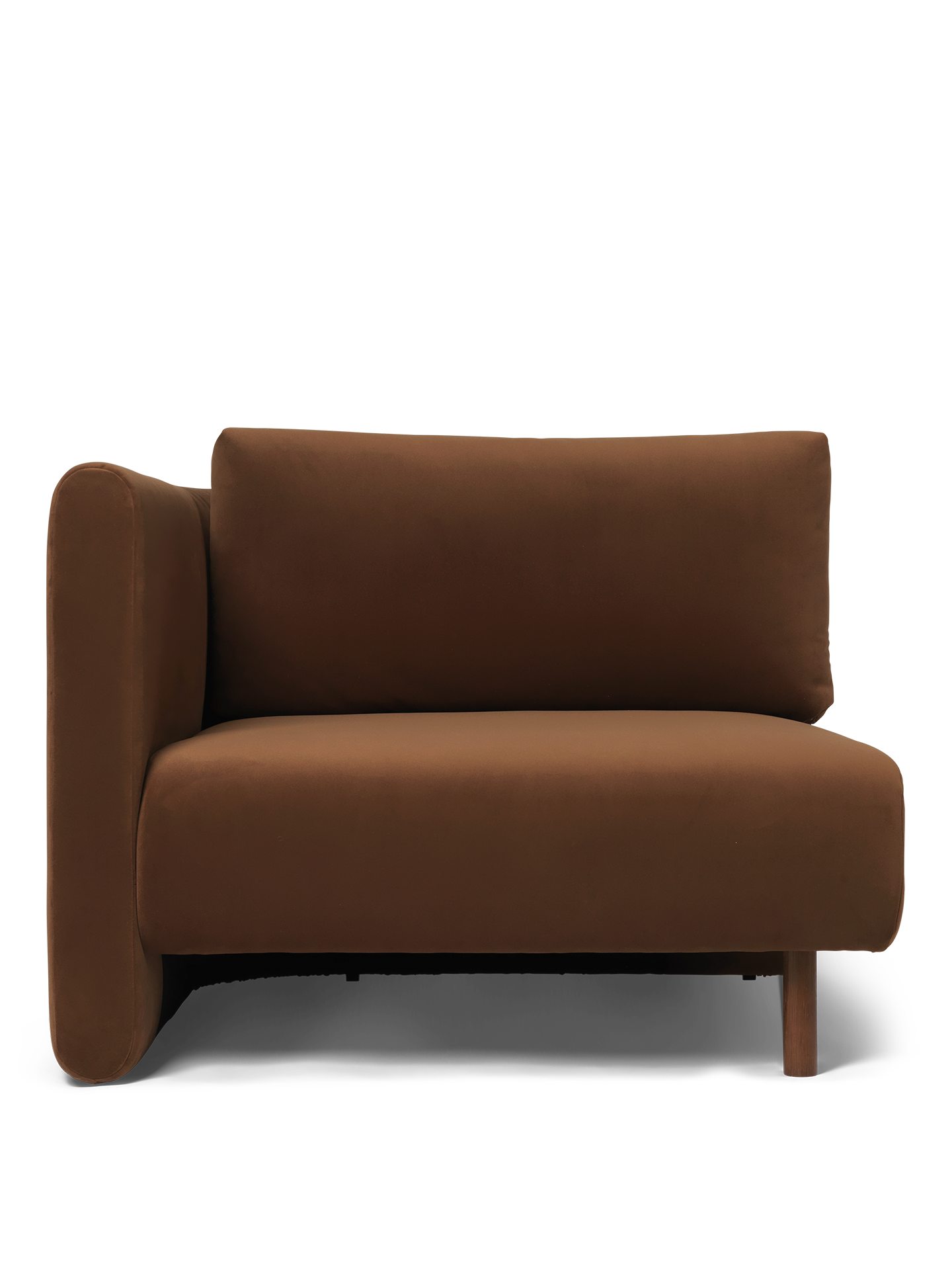 Dase -modulares Sofa - links -Handelement gepolstert
