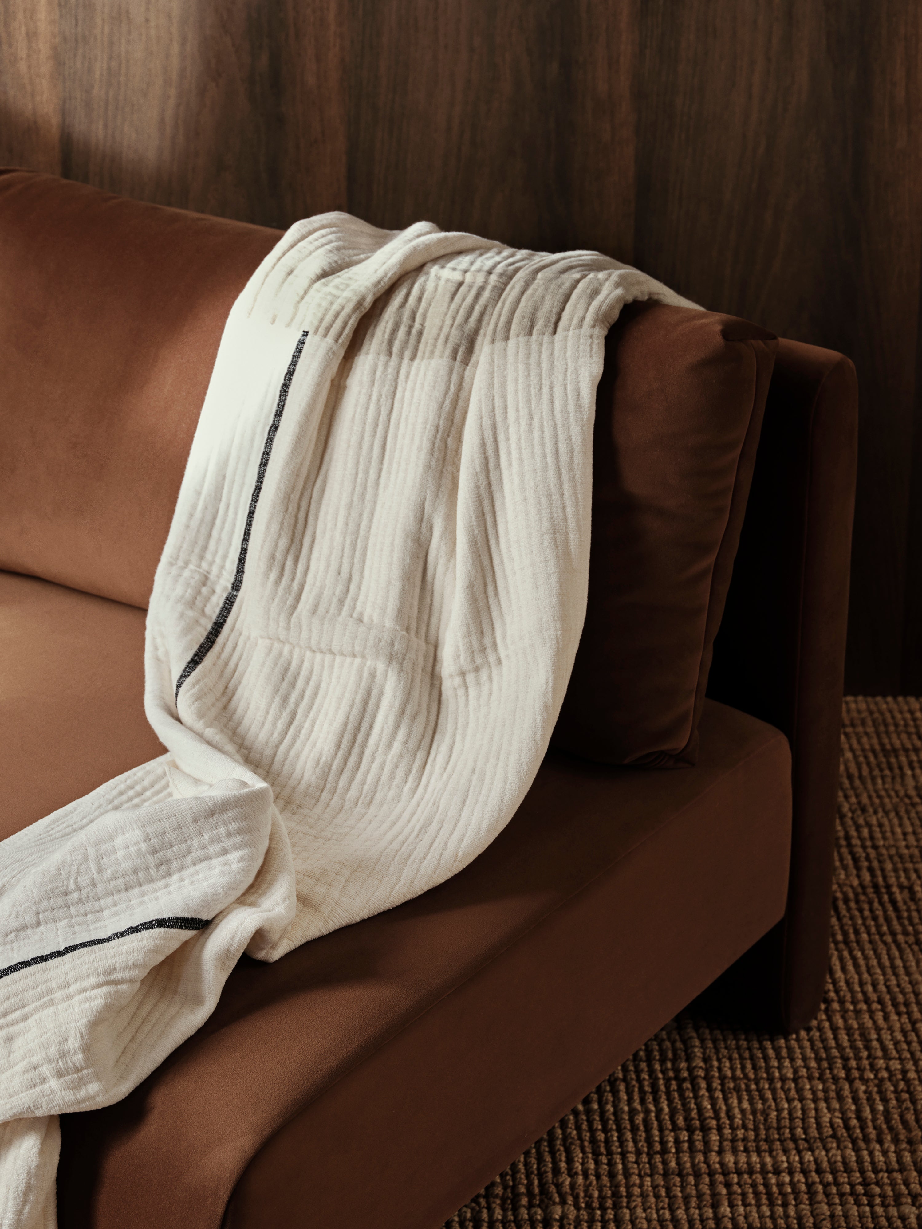 Dase -modulares Sofa - links -Handelement gepolstert