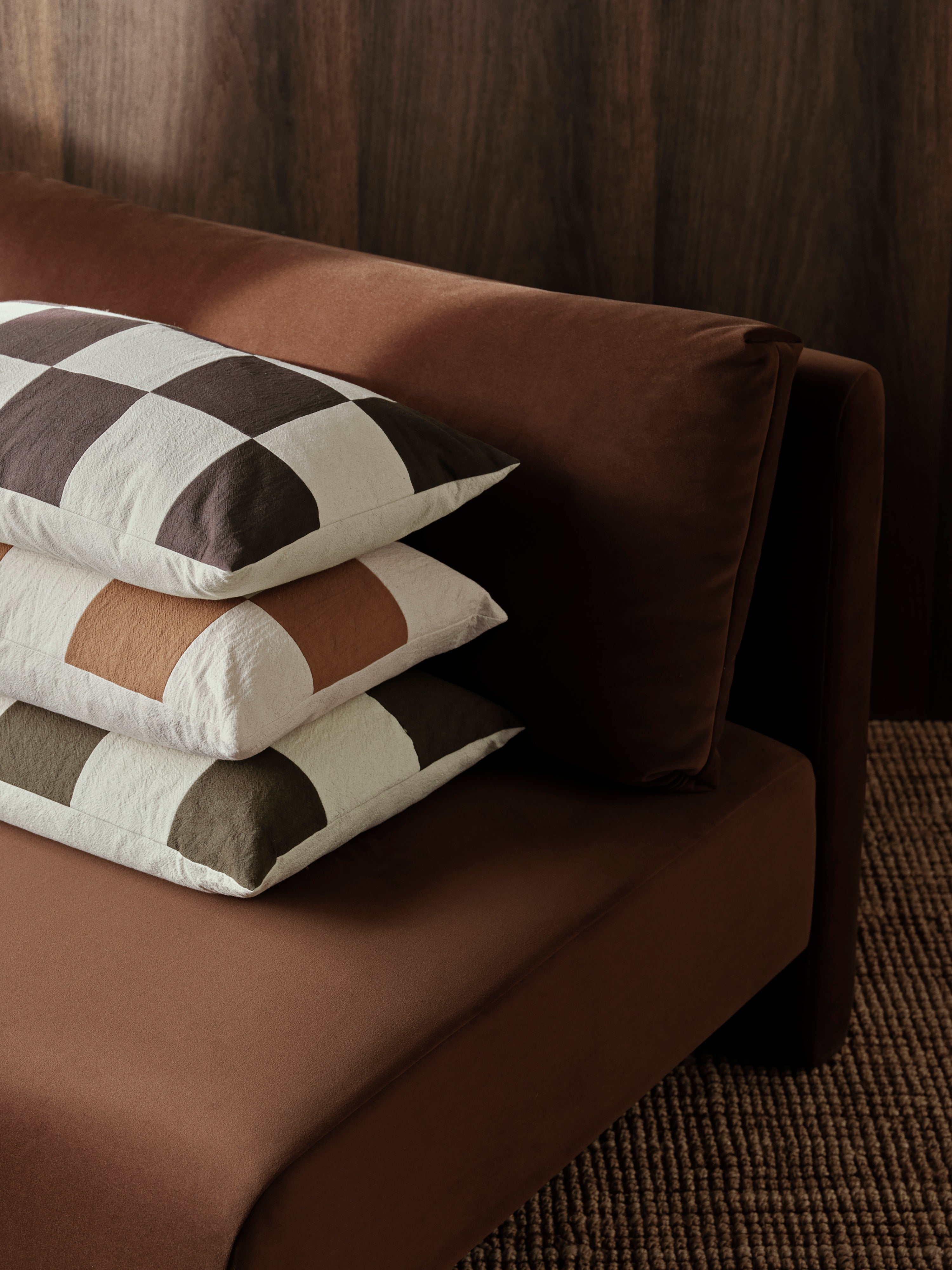 Dase -modulares Sofa - links -Handelement gepolstert