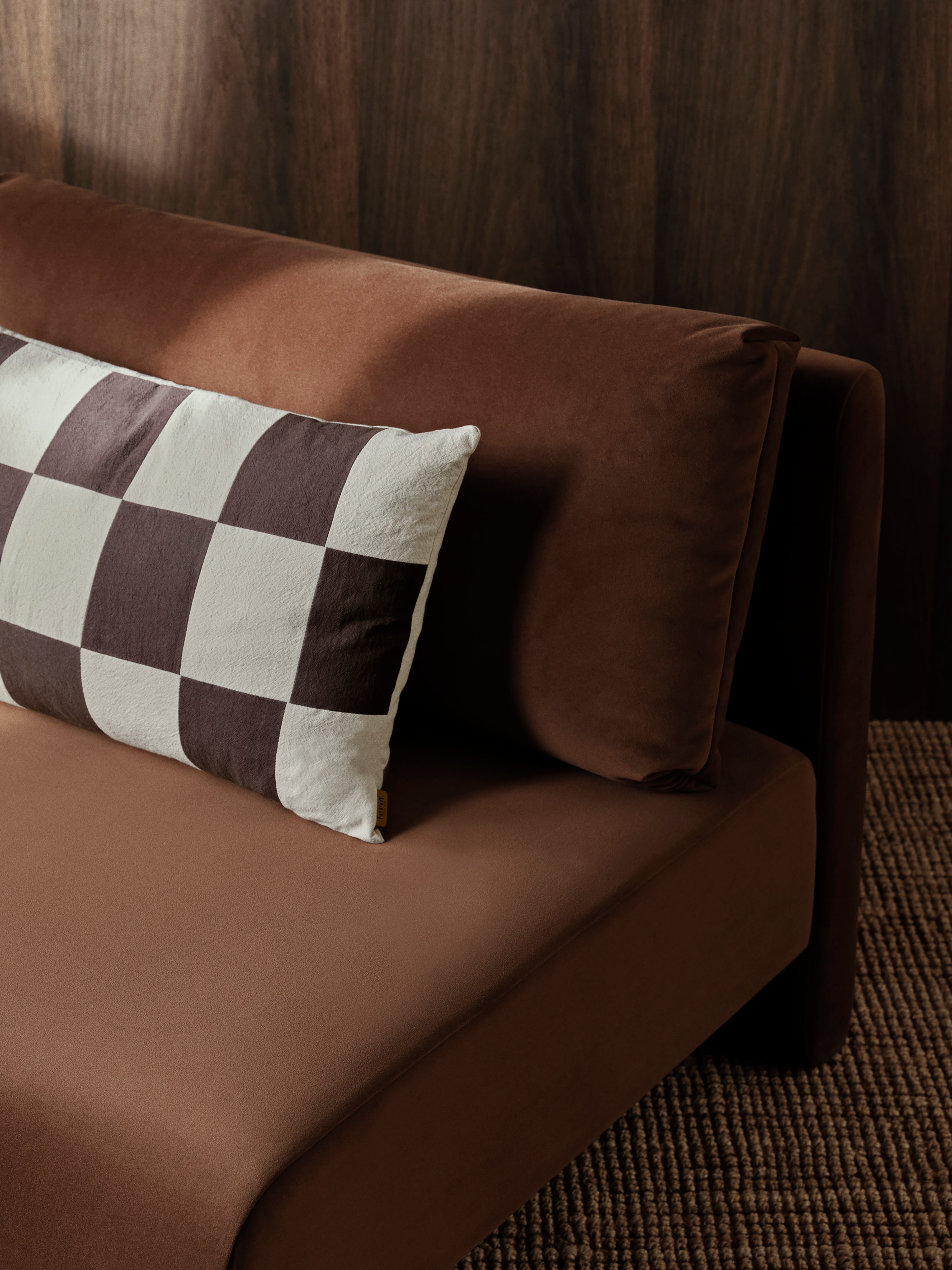 Dase -modulares Sofa - links -Handelement gepolstert