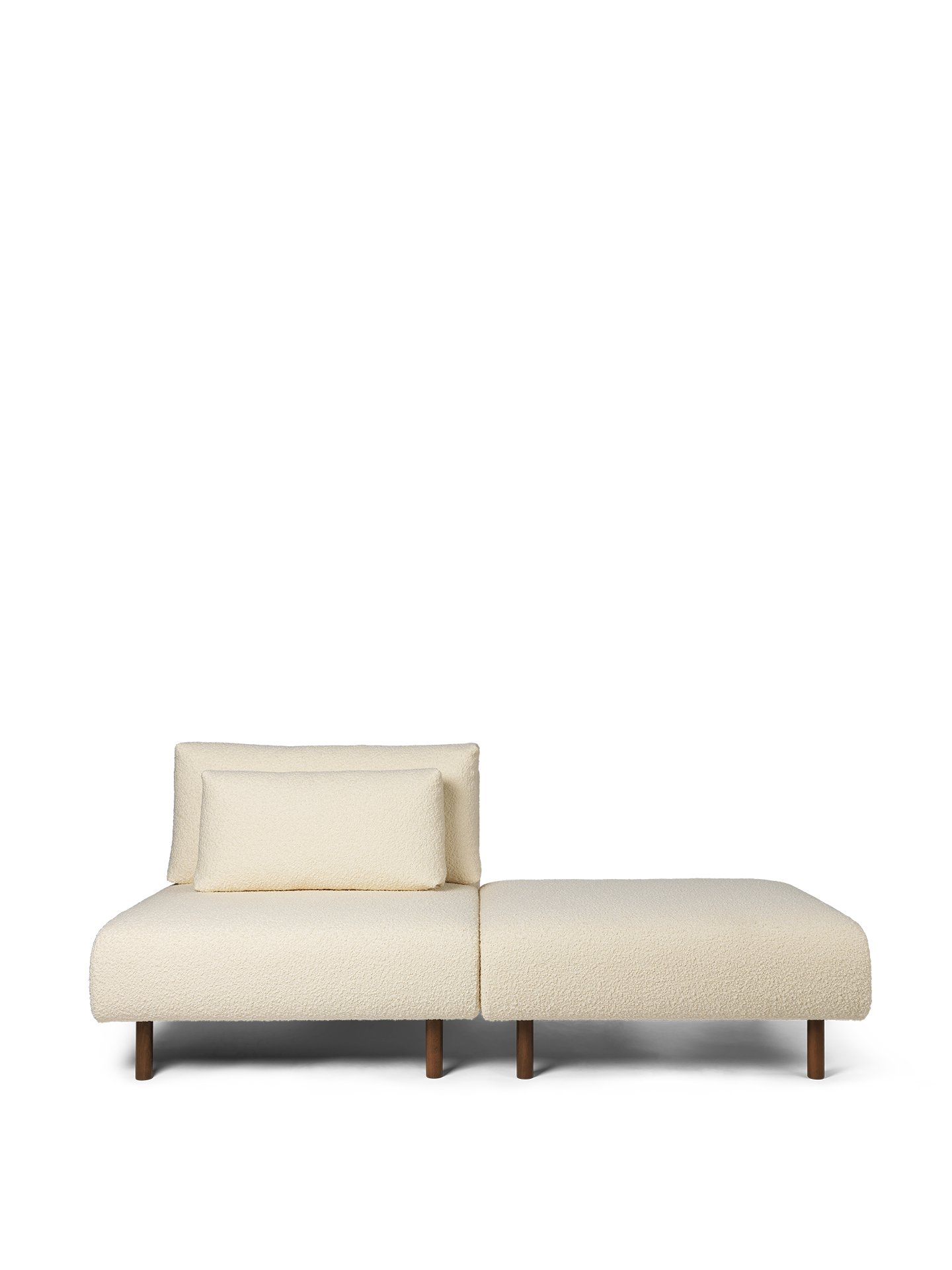 Dase -modulares Sofa - Das mittlere Element wurde gepolstert