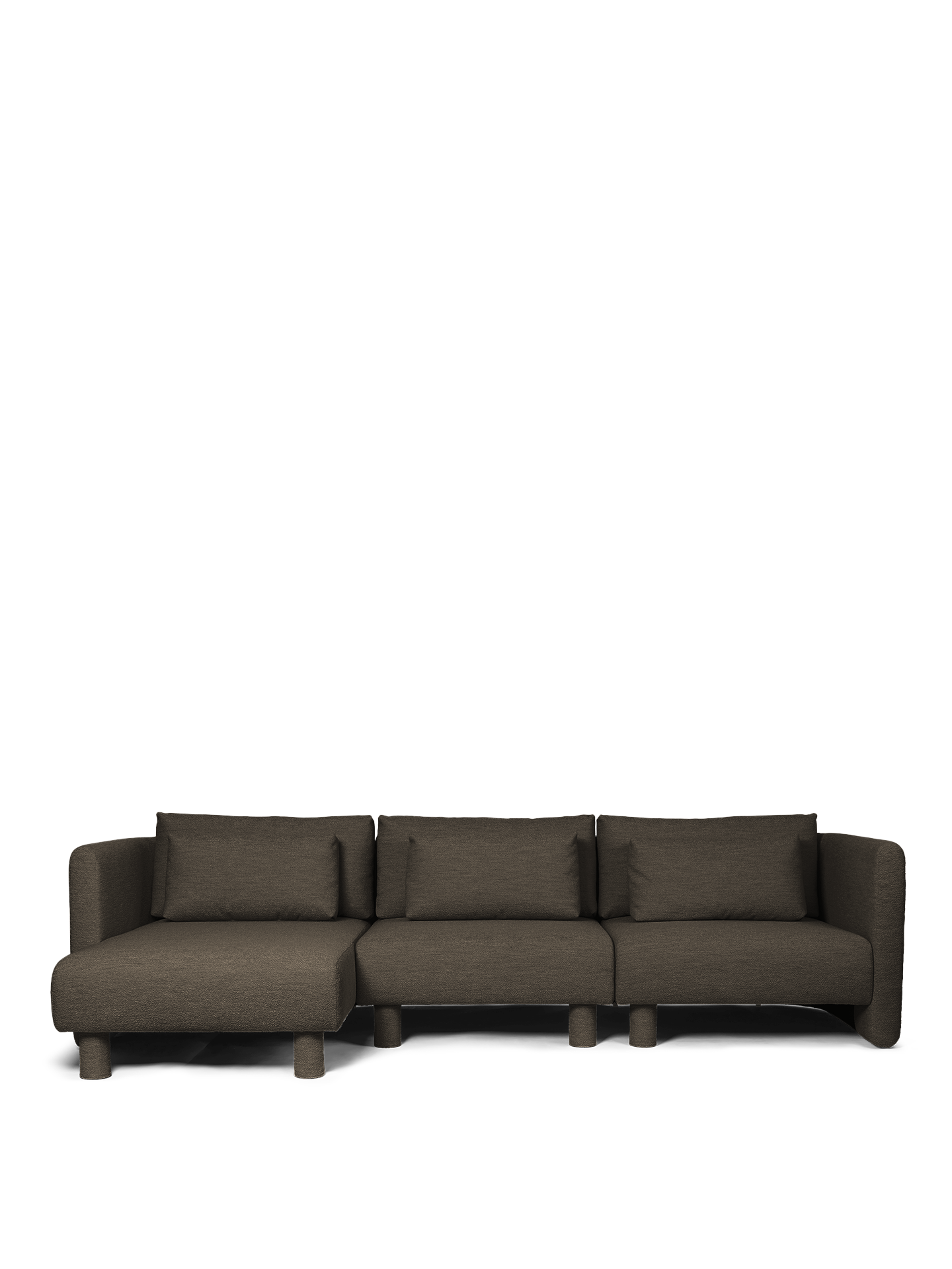 Dase -modulares Sofa - Das mittlere Element wurde gepolstert