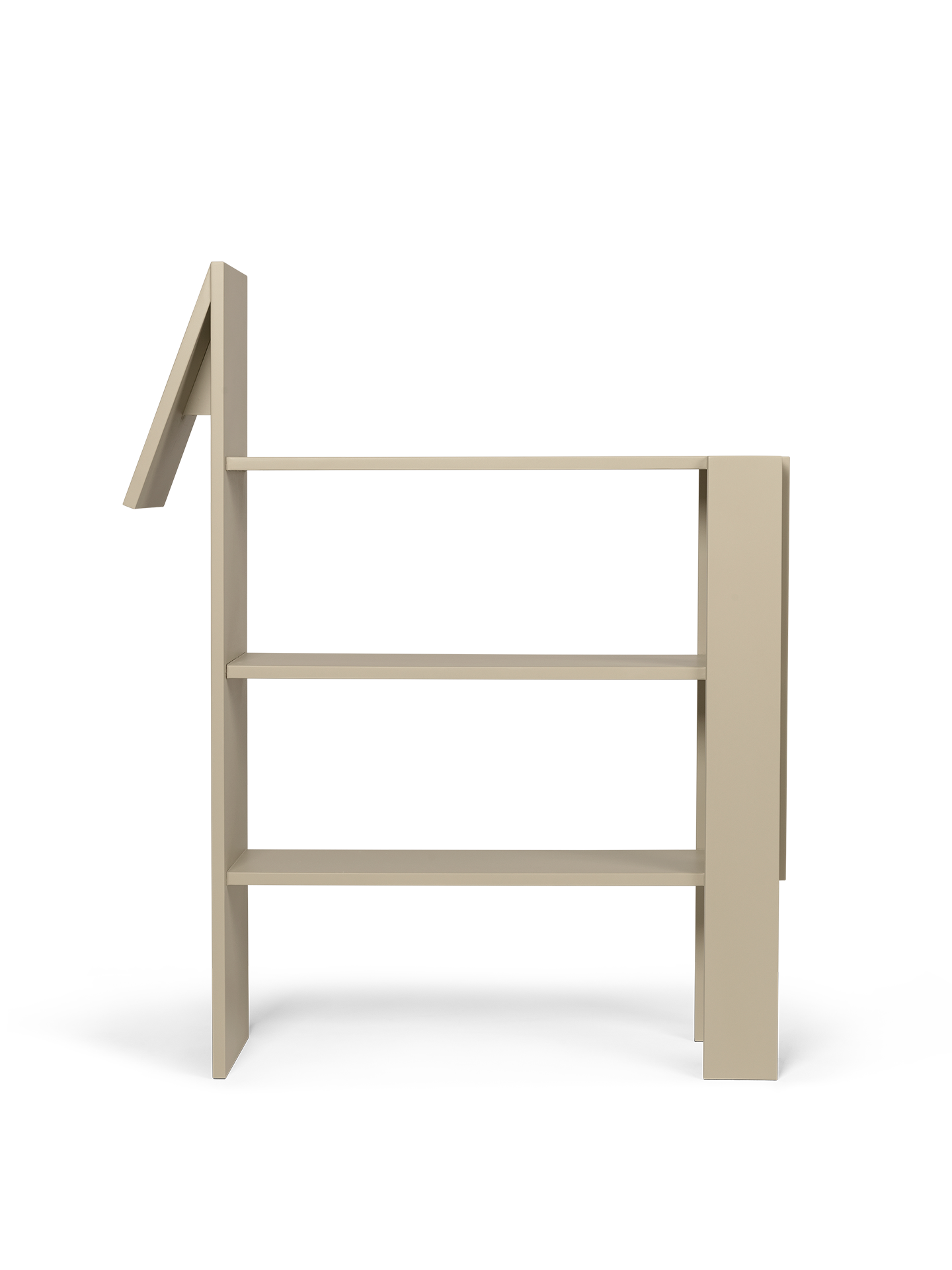 Bücherregal Pferd beige