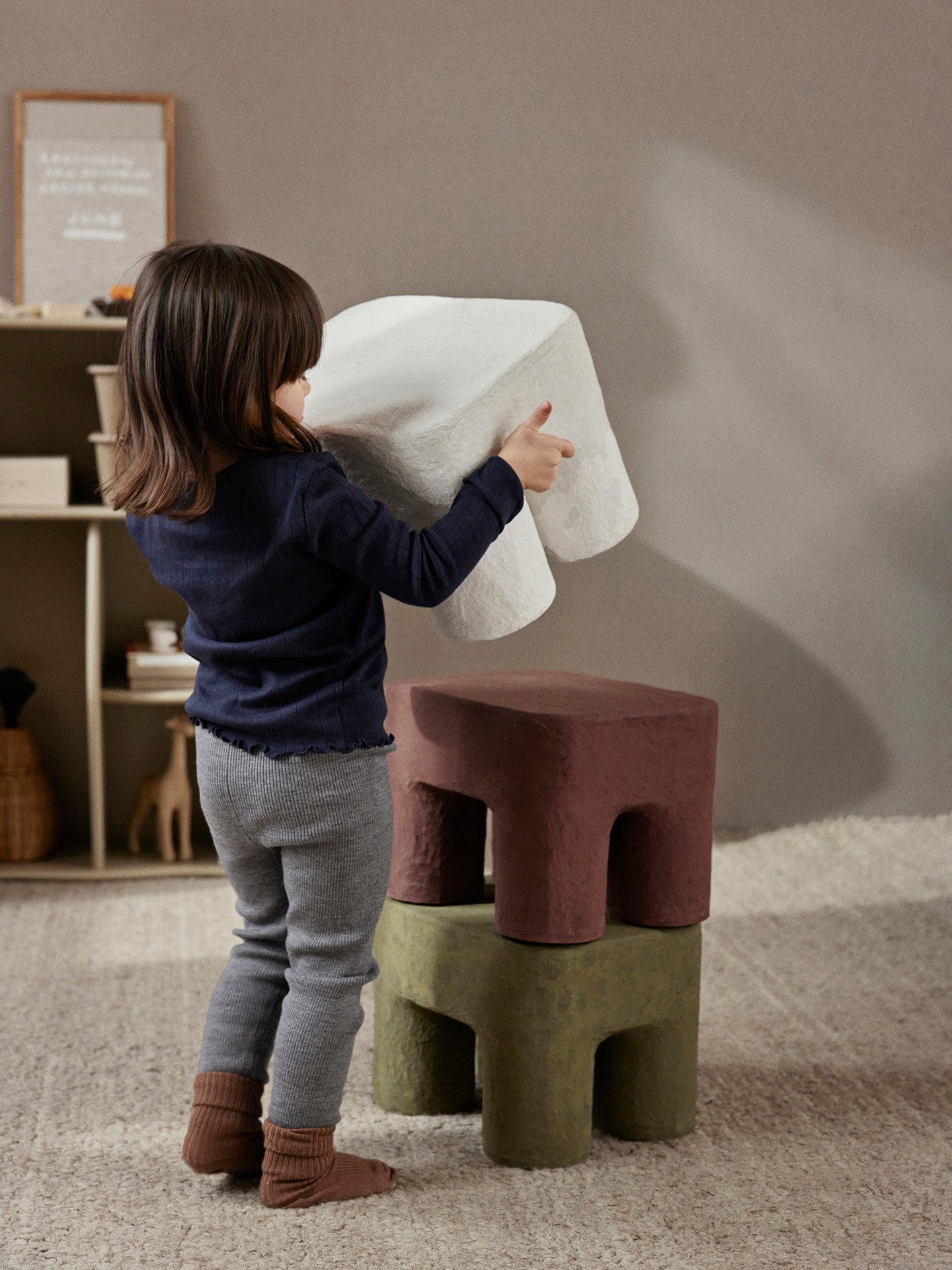 PODO stool khaki