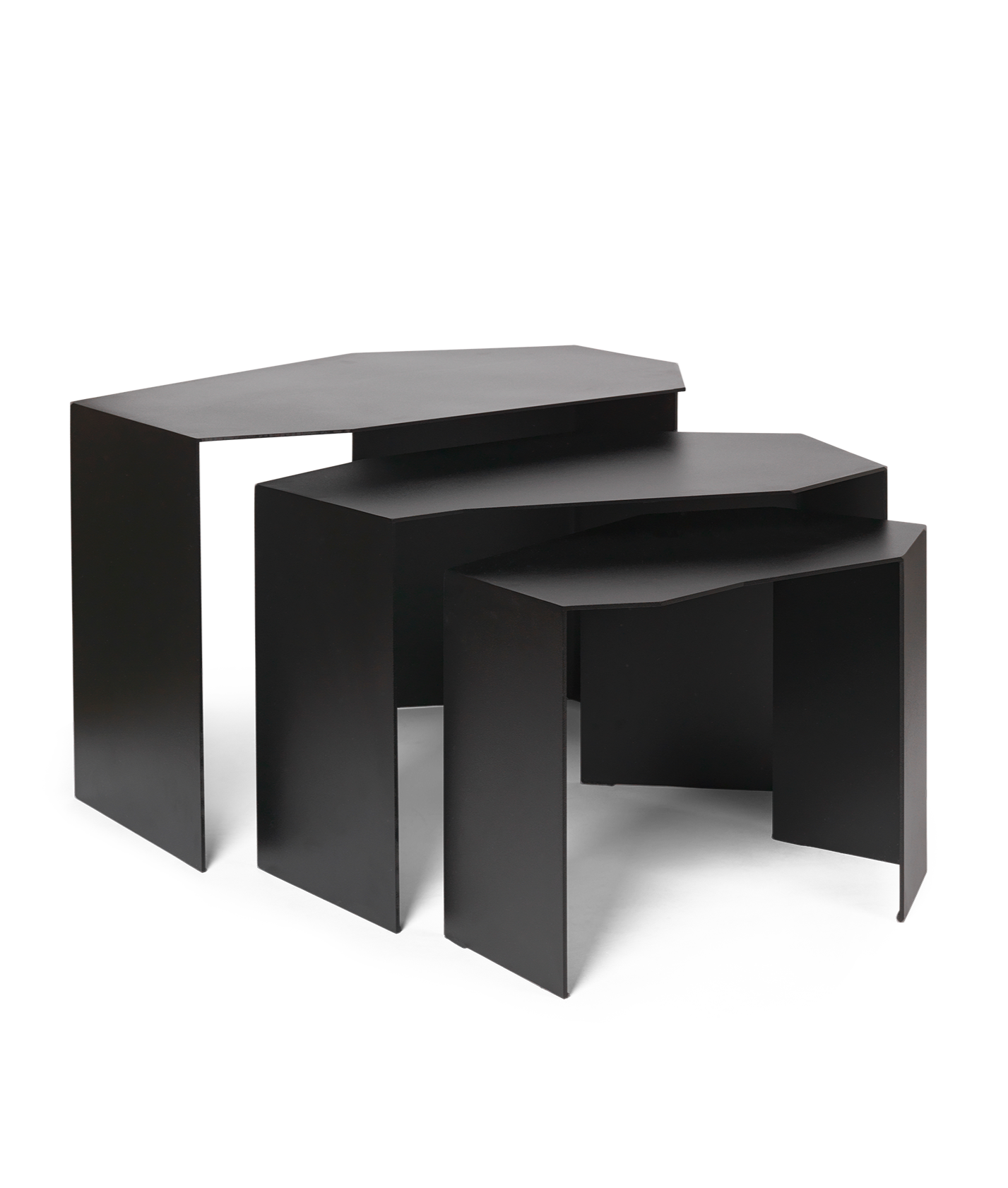 SHARD CLUSTER schwarzes Tischset