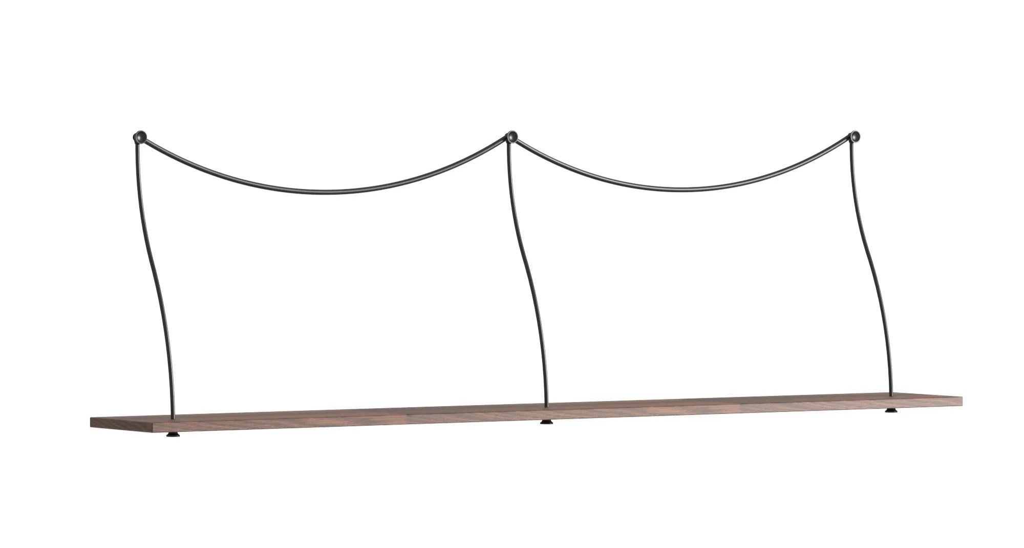 FERRO shelf dark oak wood