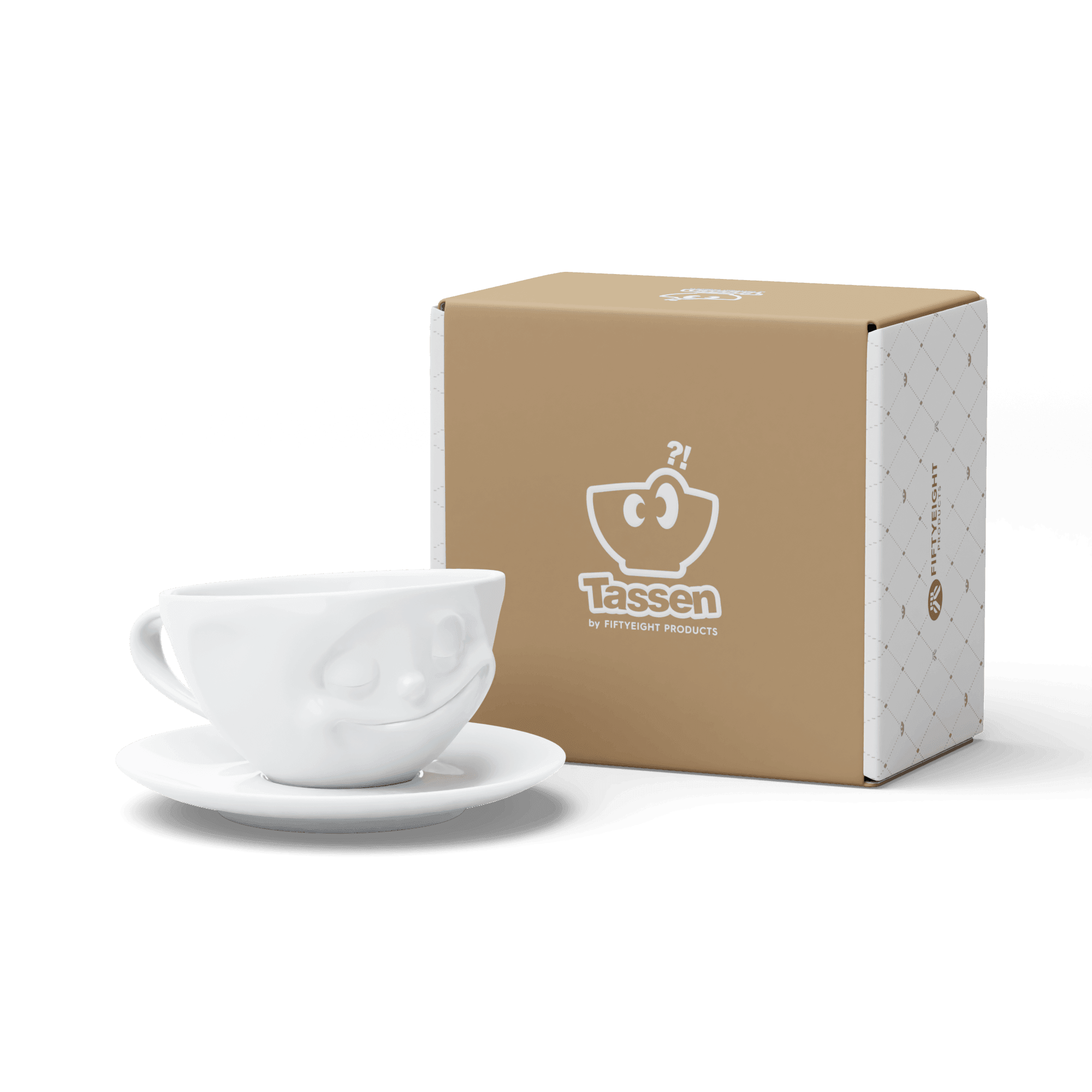 Filiżanka HAPPY biały 58products Eye on Design