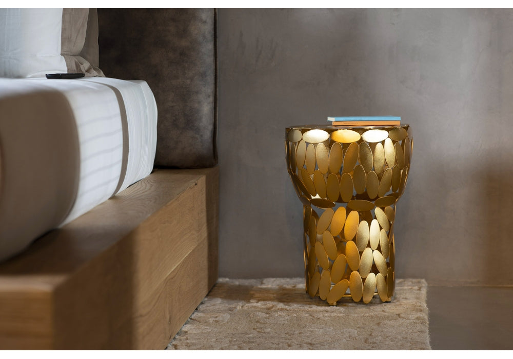 FOLIAE Silver Side Table