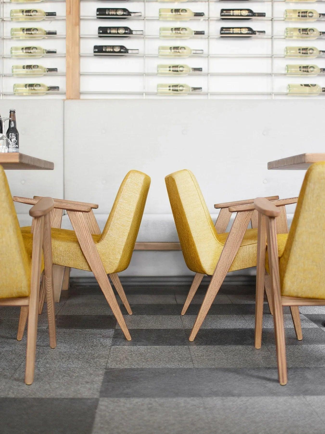 Fotel 366 beżowy w tkaninie Boucle Creme 366 concept Eye on Design
