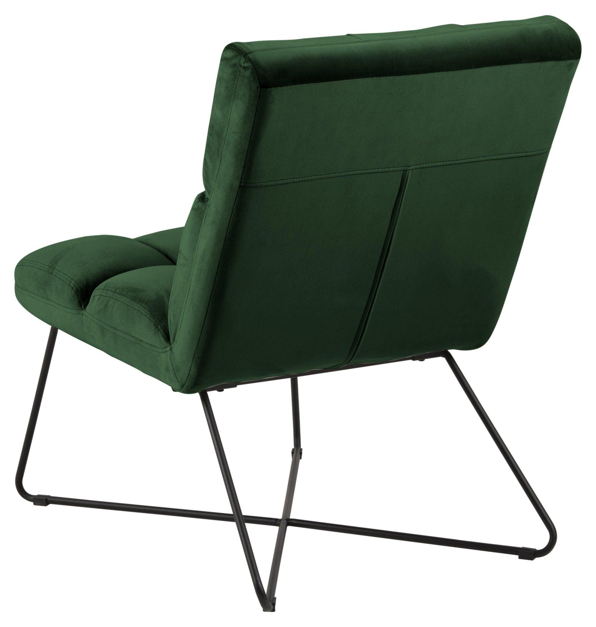 Fotel AAREN zieleń butelkowa Home Essentials Eye on Design