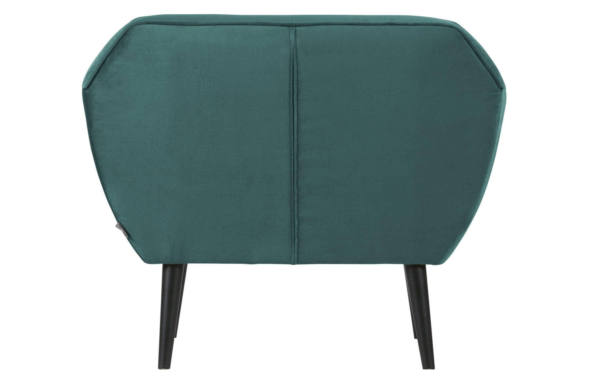 Fotel aksamitny ROCCO morski Woood Eye on Design