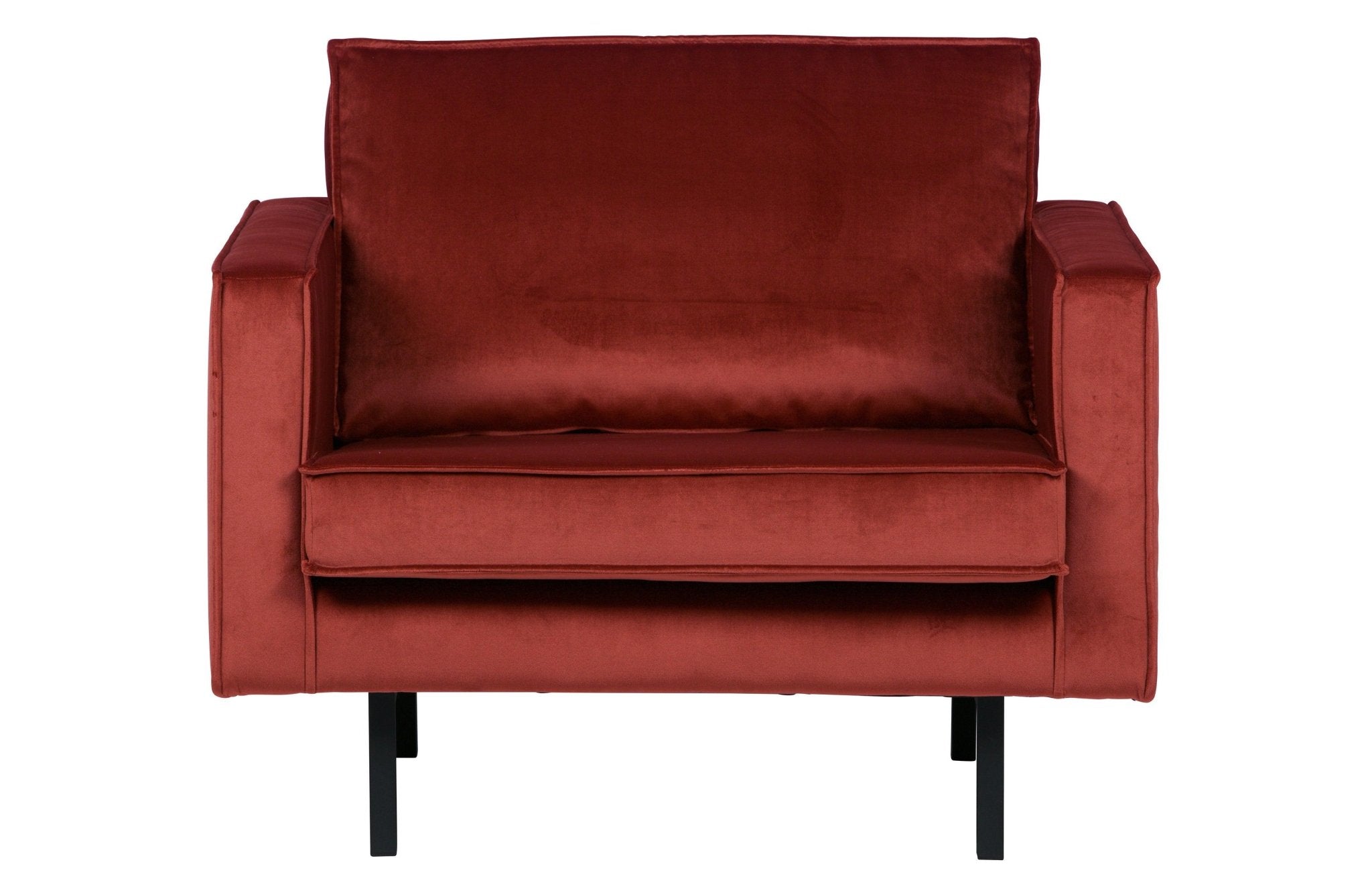 Fotel aksamitny RODEO kasztanowy Be Pure Eye on Design