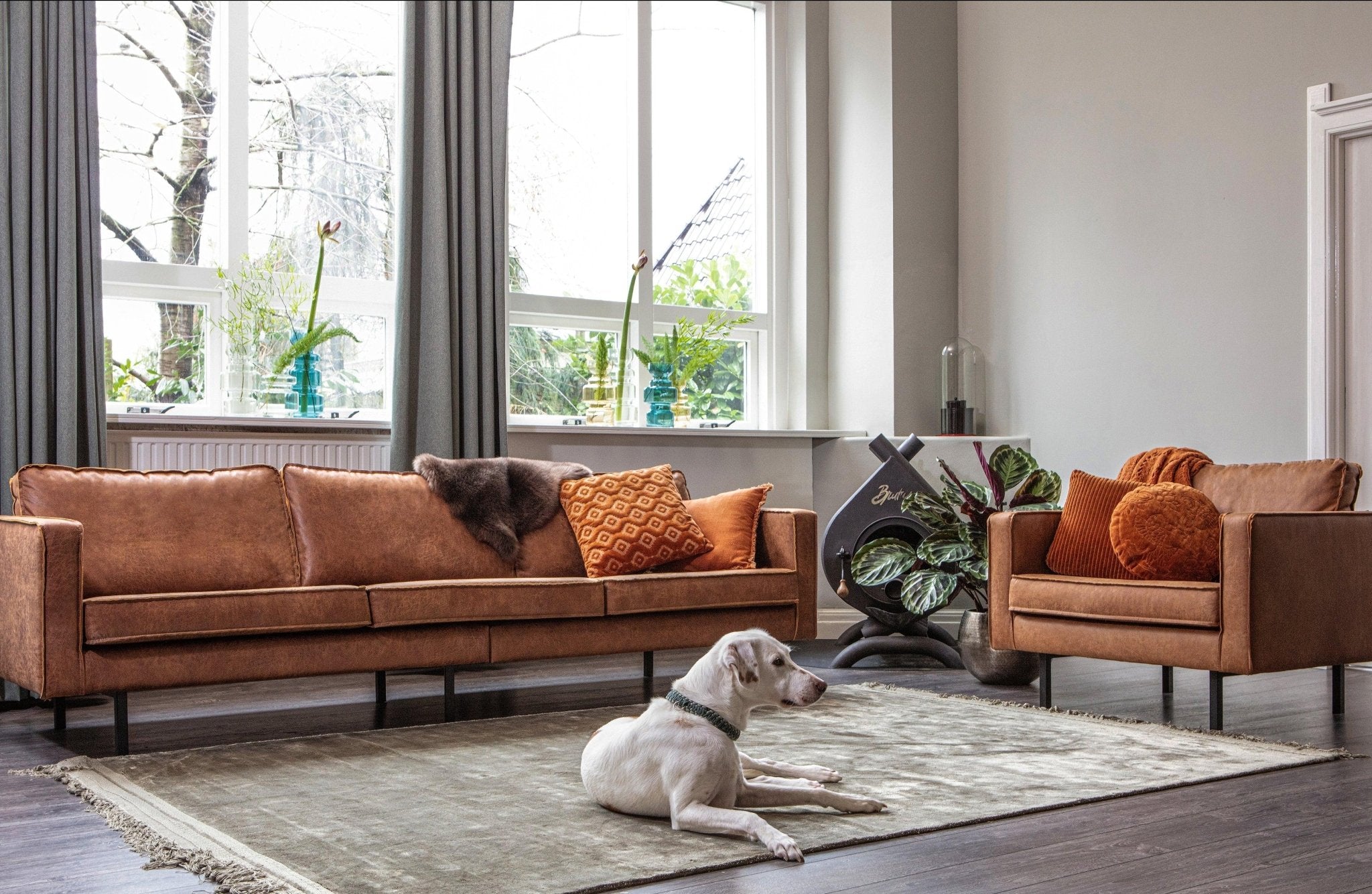 Fotel aksamitny RODEO zielony Be Pure Eye on Design