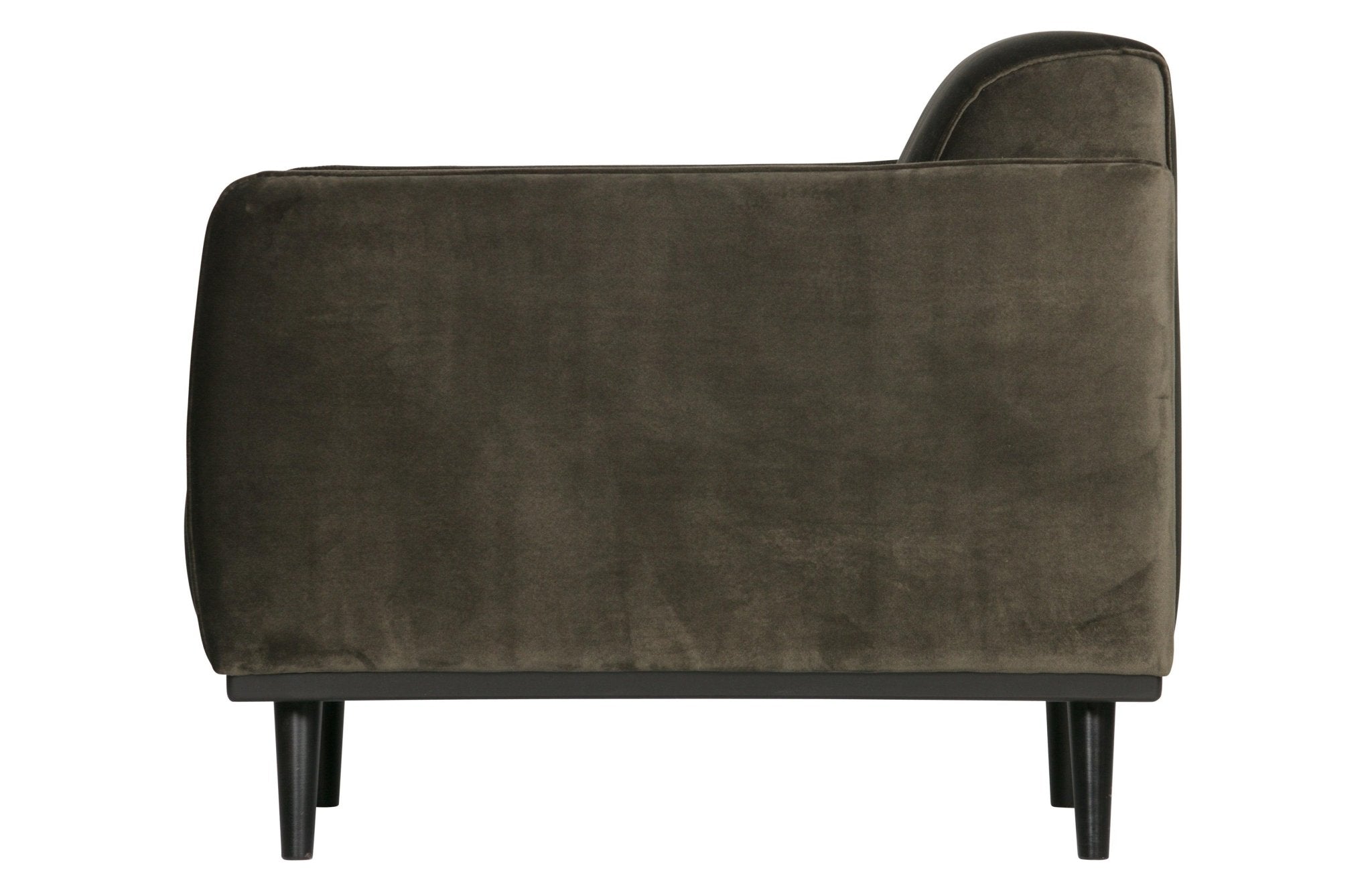 Fotel aksamitny STATEMENT ciemnozielony Be Pure Eye on Design