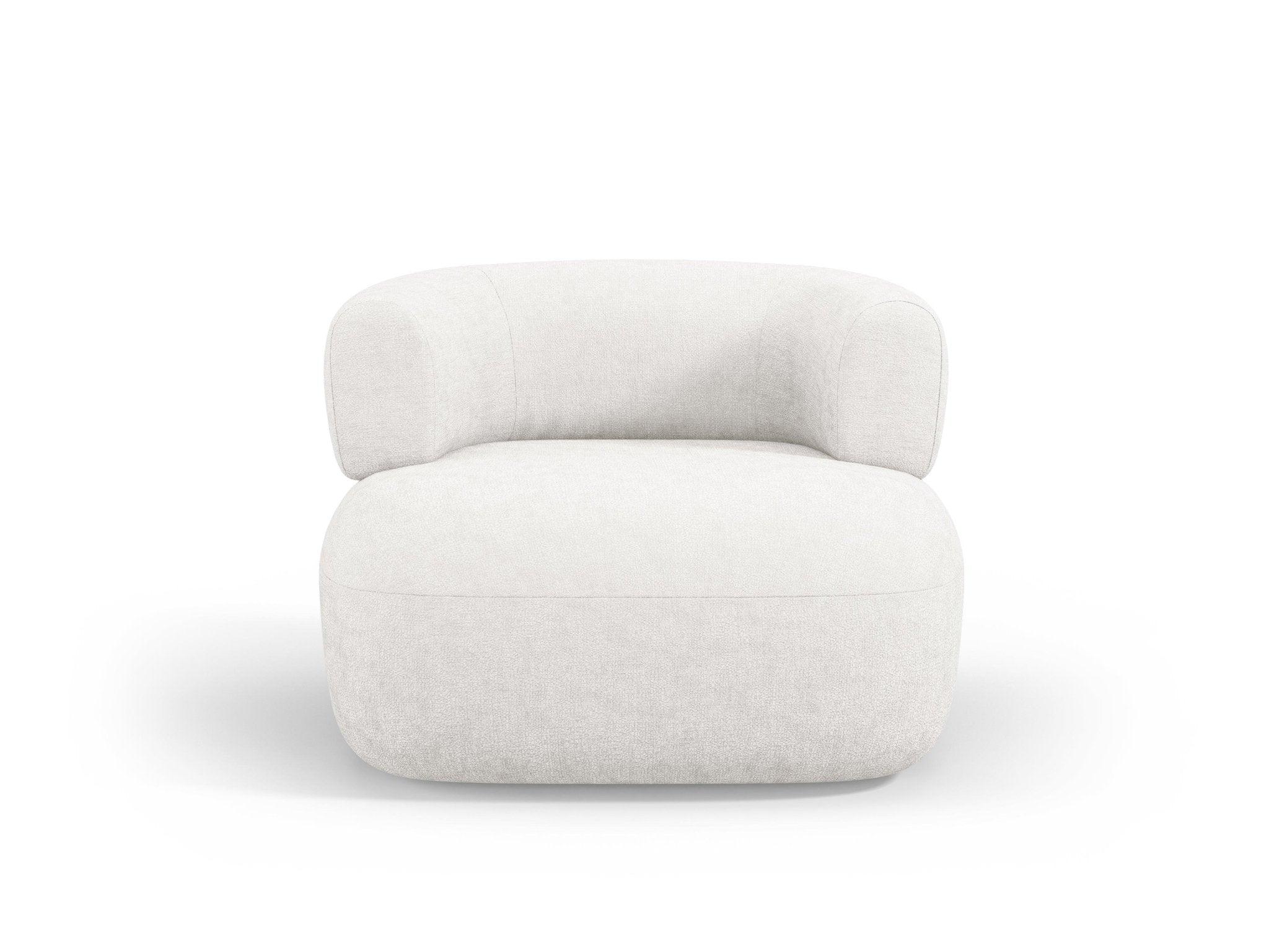 Fotel ALDRIN jasnobeżowy szenil Windsor & Co Eye on Design