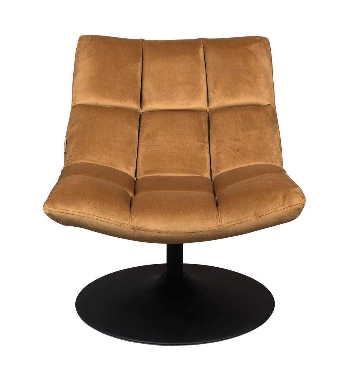 Fotel BAR złoty brąz Dutchbone Eye on Design
