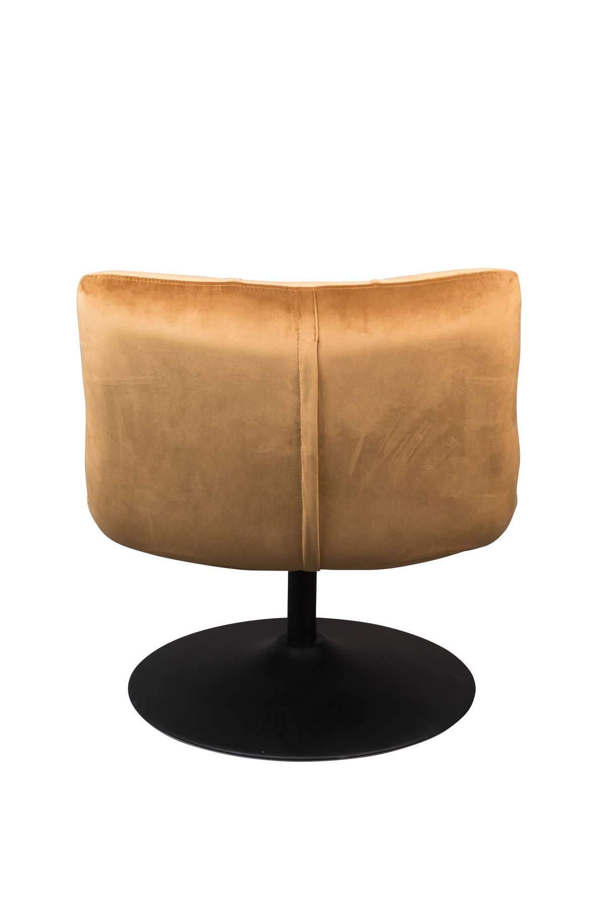 Fotel BAR złoty brąz Dutchbone Eye on Design