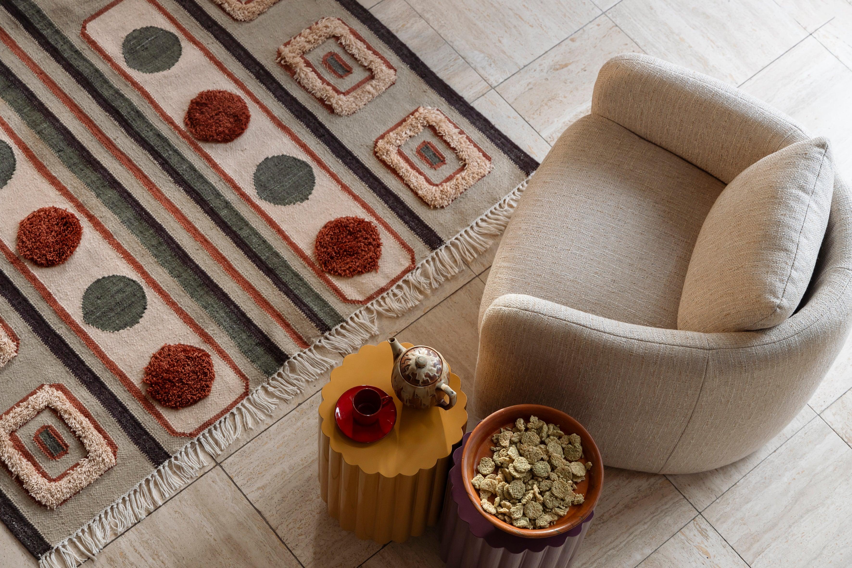 Boho Lounge Chair Sand Dutchbone Eye on Design