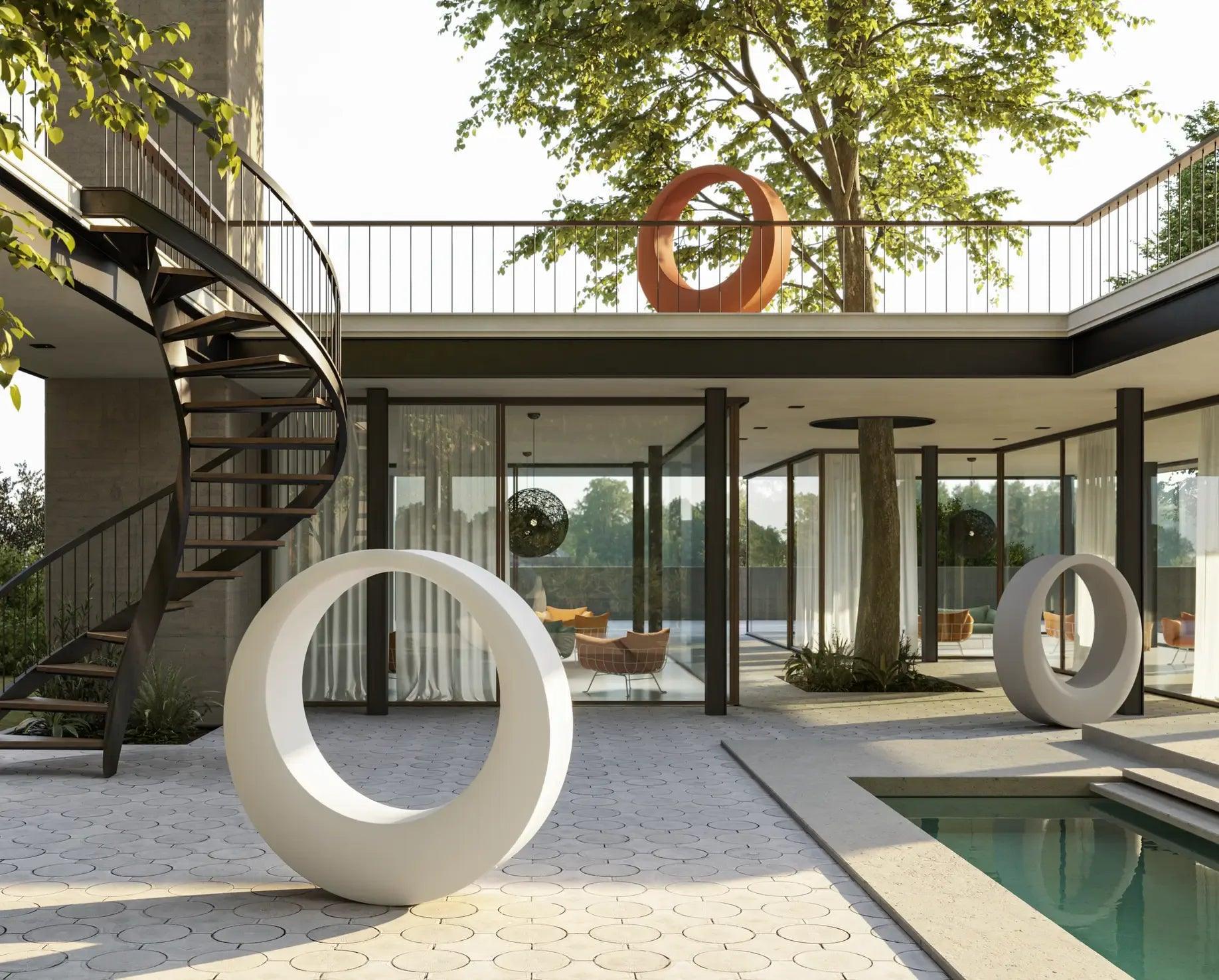 Fotel bujany O. biały Moooi Eye on Design