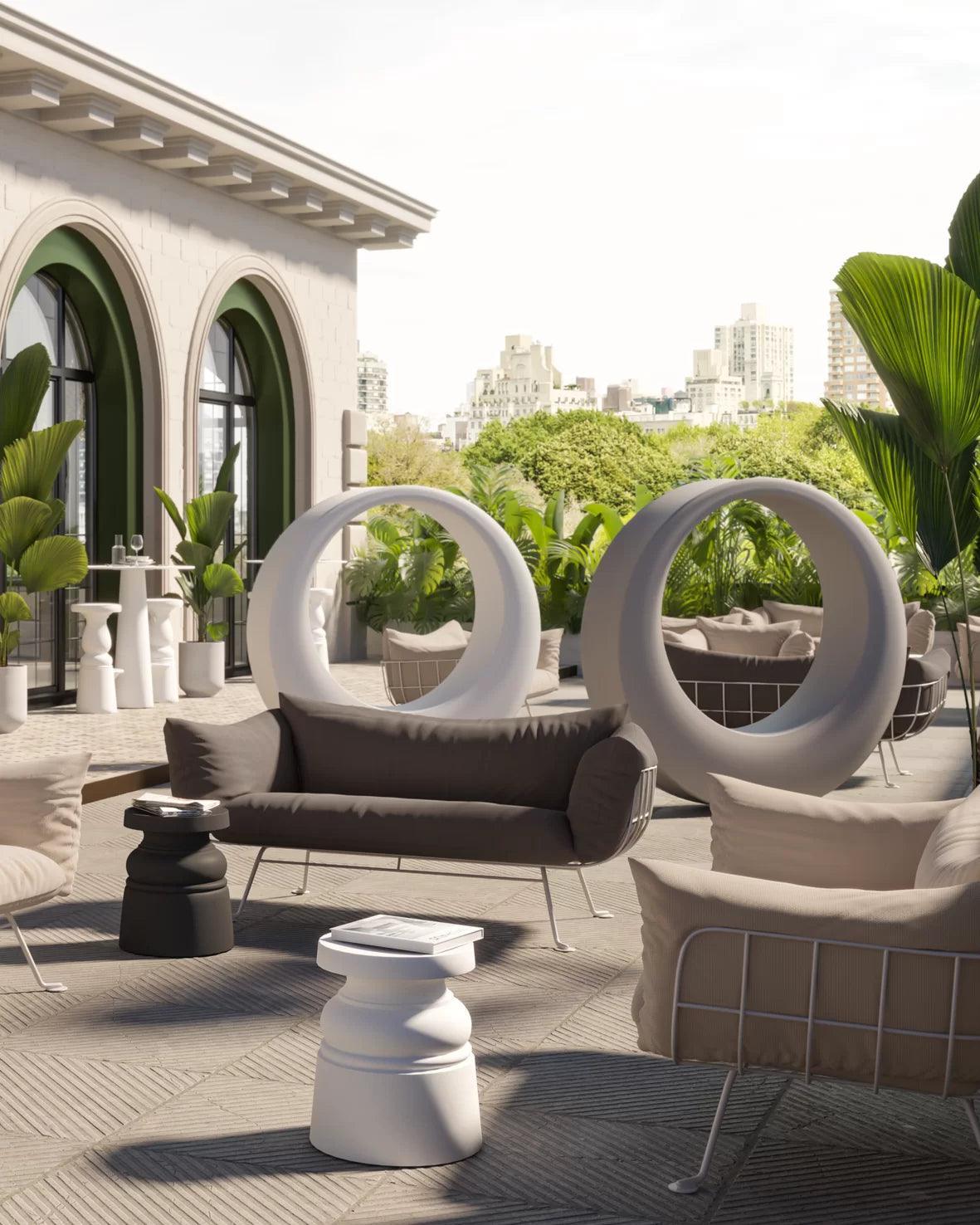 Fotel bujany O. terracotta Moooi Eye on Design