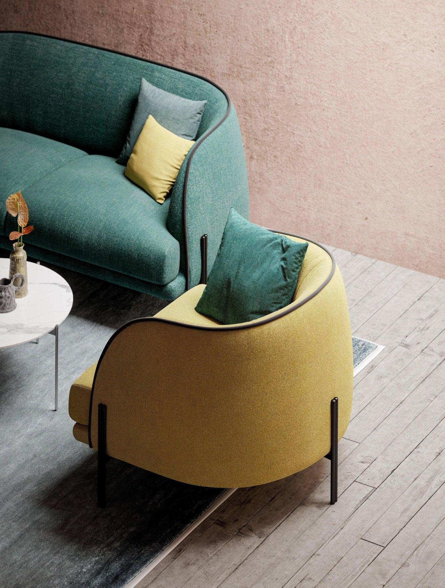 Fotel CAILLOU brązowy Liu Jo Living Eye on Design