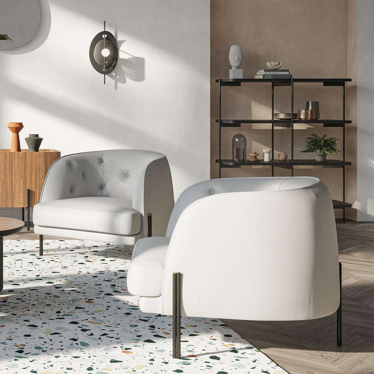 Fotel CAILLOU CAPITONNE ciemnoszary Liu Jo Living Eye on Design