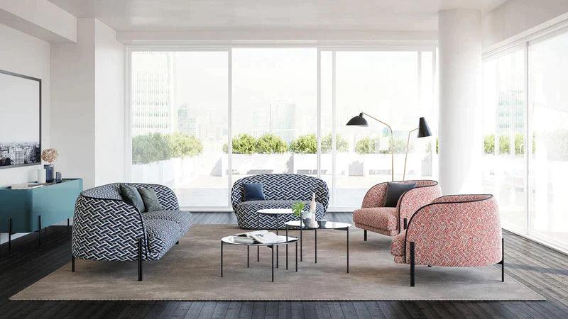 Fotel CAILLOU CAPITONNE jasnobeżowy Liu Jo Living Eye on Design