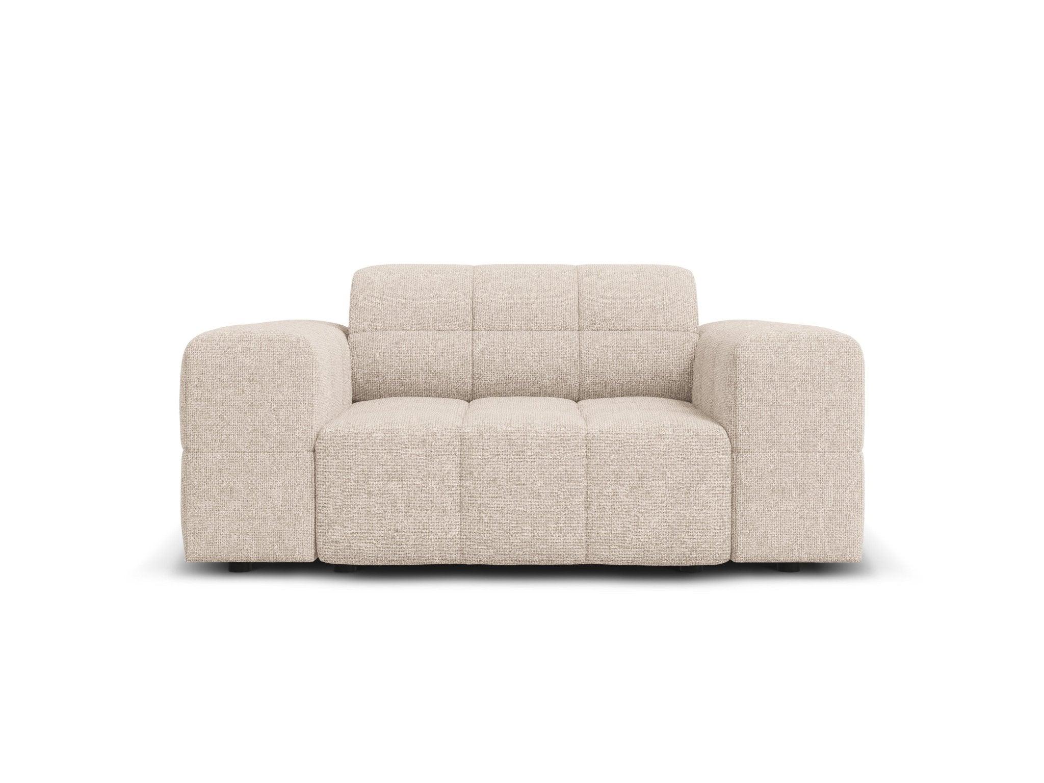 Fotel CHICAGO beżowy szenil Cosmopolitan Design Eye on Design