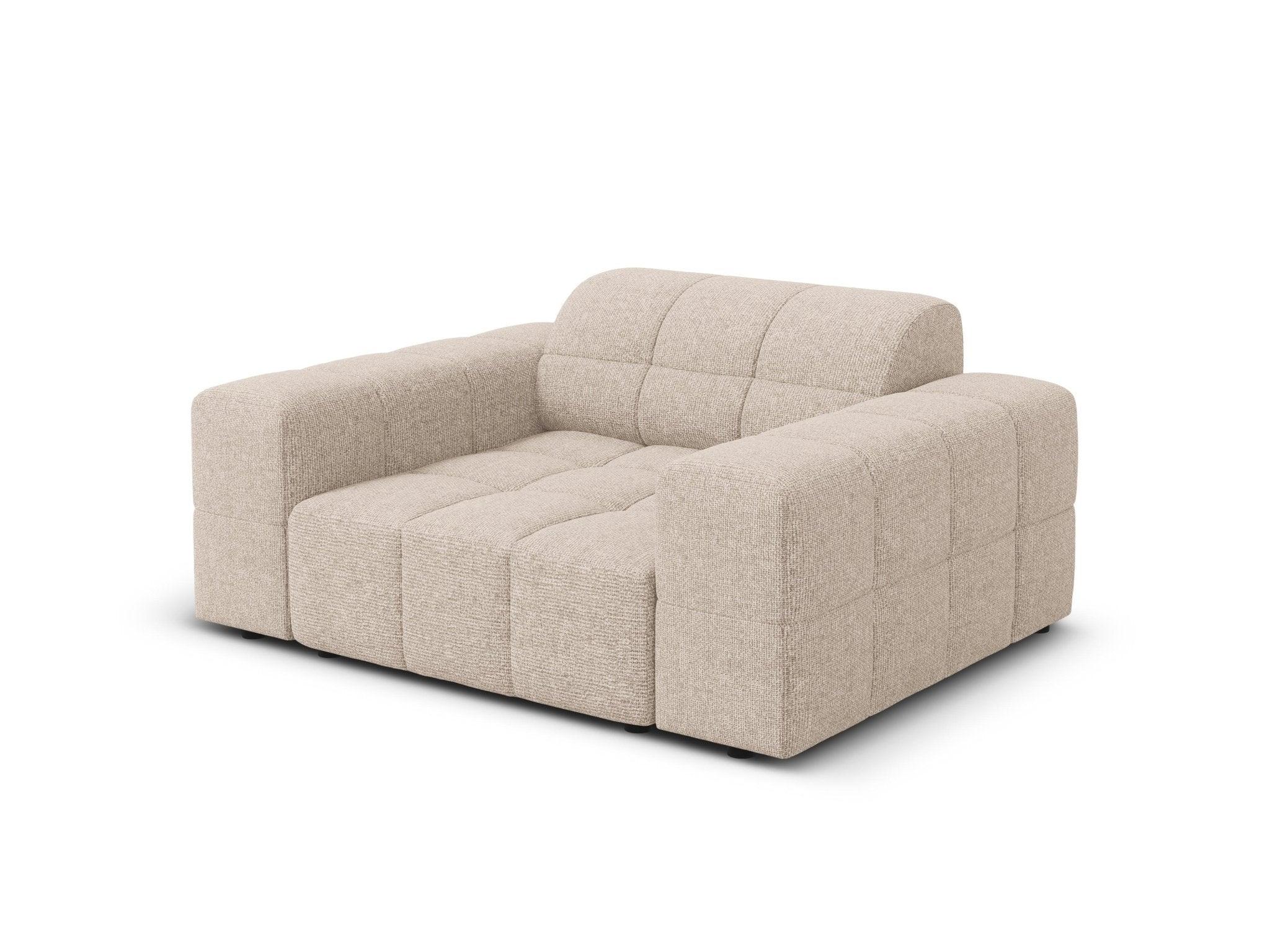 Fotel CHICAGO beżowy szenil Cosmopolitan Design Eye on Design