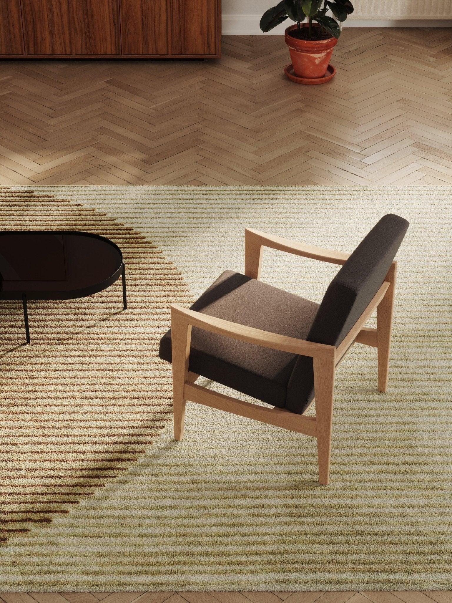 Fotel CK57 tapicerowany Vzór Eye on Design