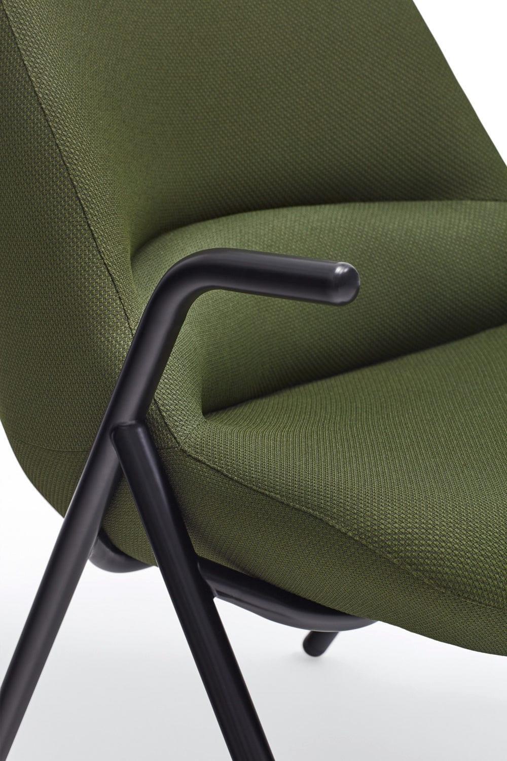 Fotel DINS ciemnozielony Teulat Eye on Design