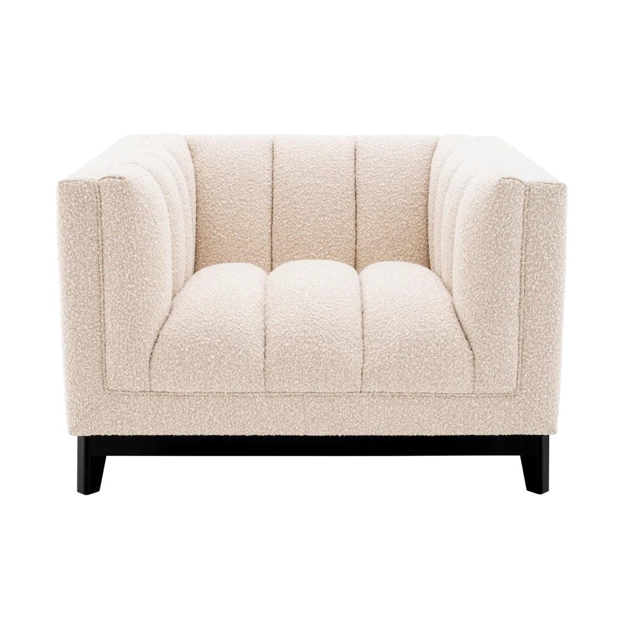 Fotel DITMAR kremowy Eichholtz Eye on Design