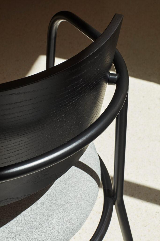 Fotel ECLIPSE czarny Teulat Eye on Design