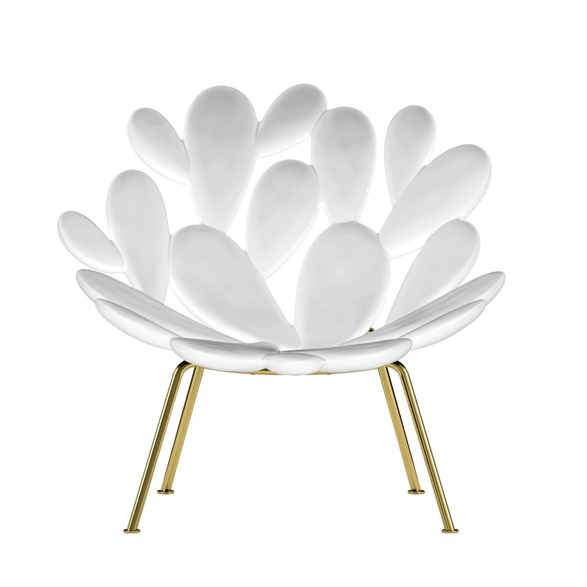 Fotel FILICUDI biały - Poekspozycyjny Qeeboo Eye on Design