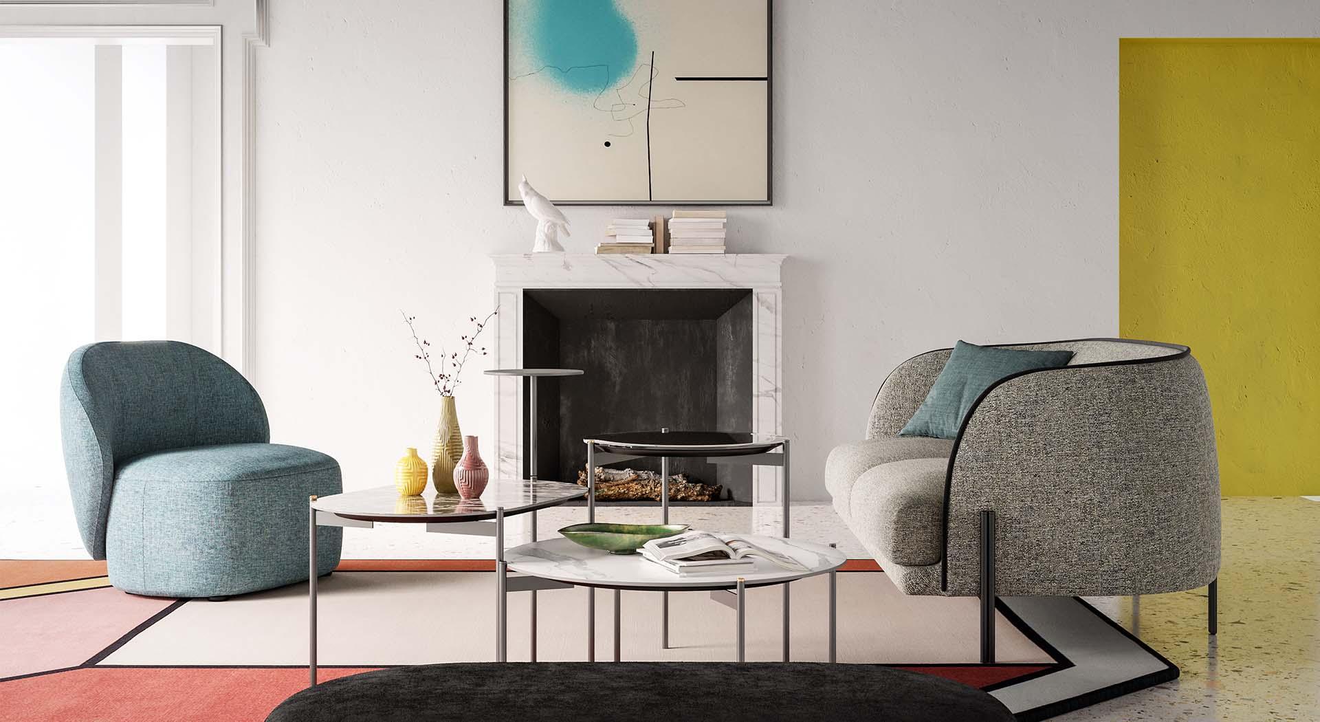 Fotel GUEST beżowy Liu Jo Living Eye on Design