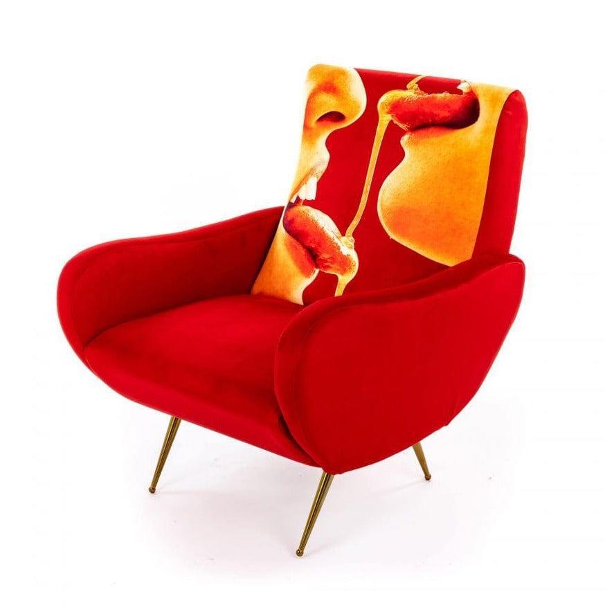Fotel HONEY czerwony Seletti Eye on Design