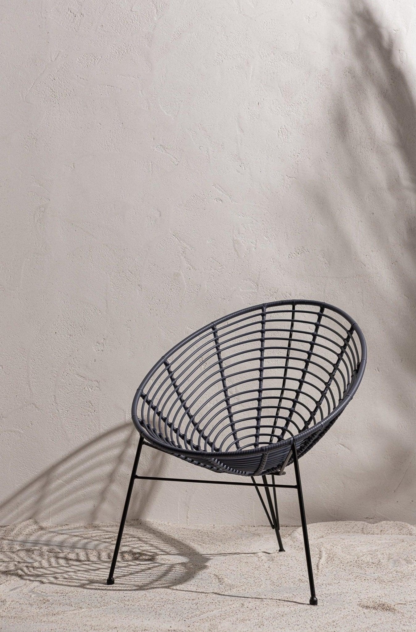 Fotel JANE atramentowy Woood Eye on Design