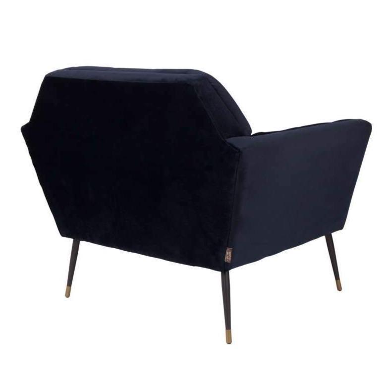 Fotel lounge KATE granatowy Dutchbone Eye on Design