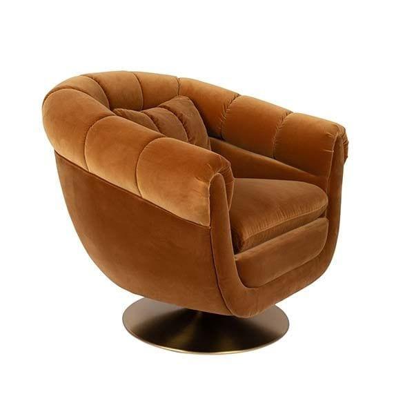 Fotel MEMBER brązowy Dutchbone Eye on Design