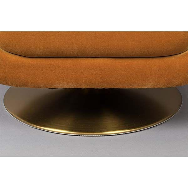 Fotel MEMBER brązowy Dutchbone Eye on Design