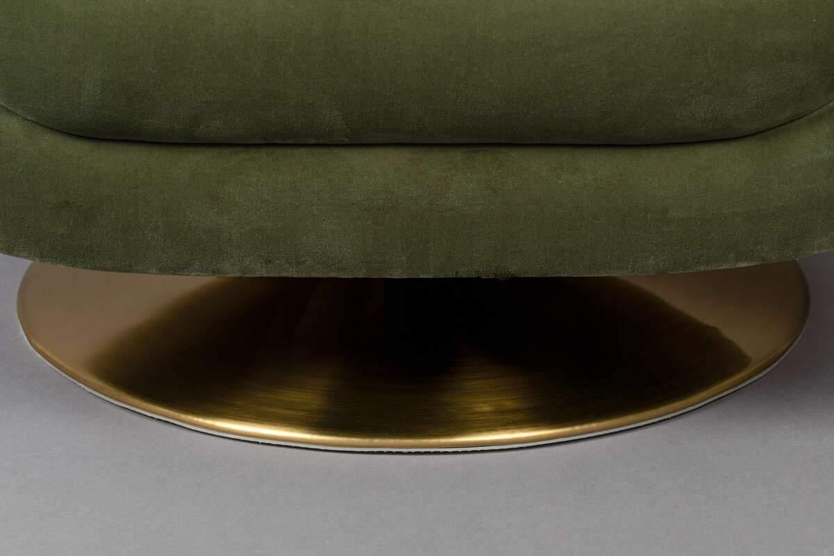 Fotel MEMBER oliwkowy zielony Dutchbone Eye on Design