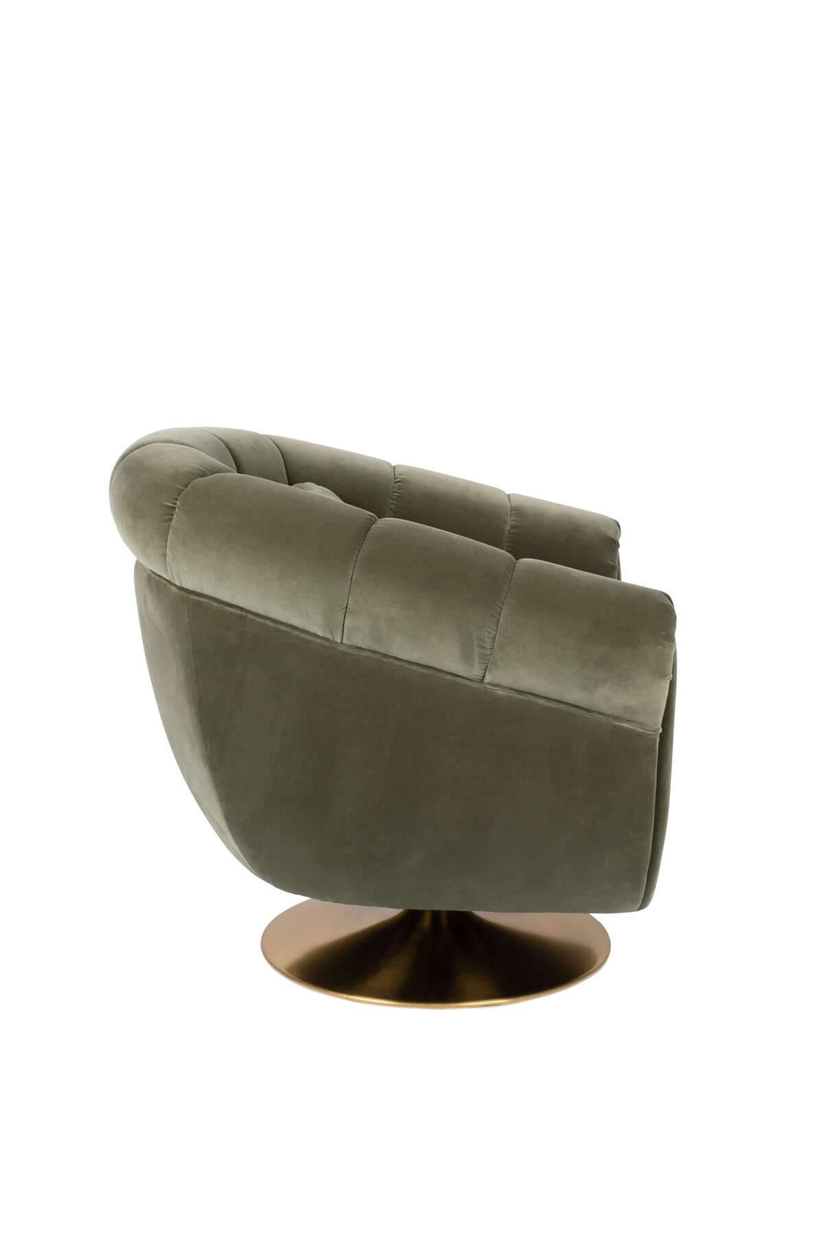 Fotel MEMBER oliwkowy zielony Dutchbone Eye on Design