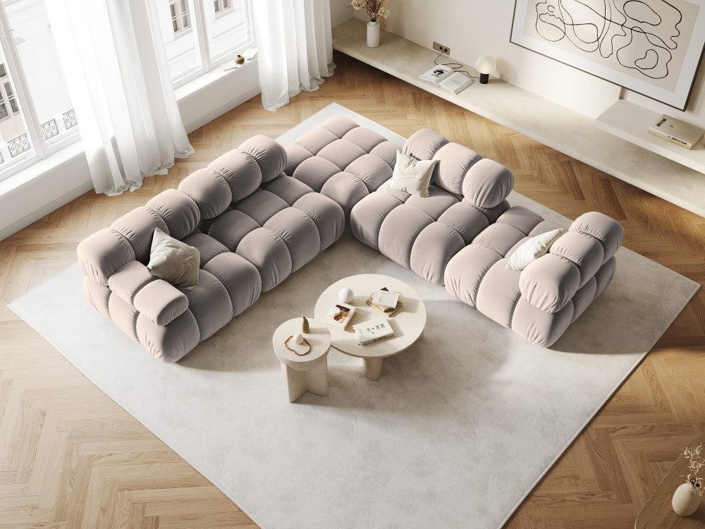 Fotel / moduł aksamitny TROPEA cappuccino Milo Casa Eye on Design