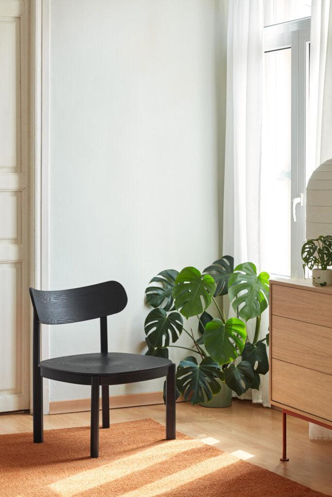 Fotel NARA czarny Teulat Eye on Design