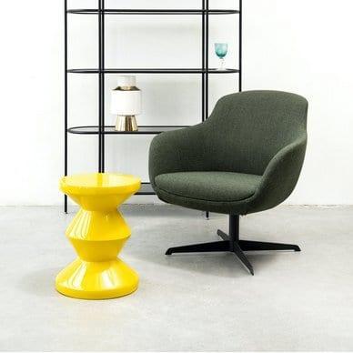 Fotel obrotowy SPOCK ciemnozielony Pols Potten Eye on Design
