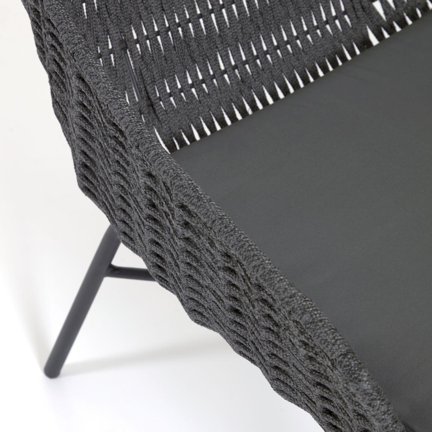 Fotel ogrodowy ABELI czarny La Forma Eye on Design